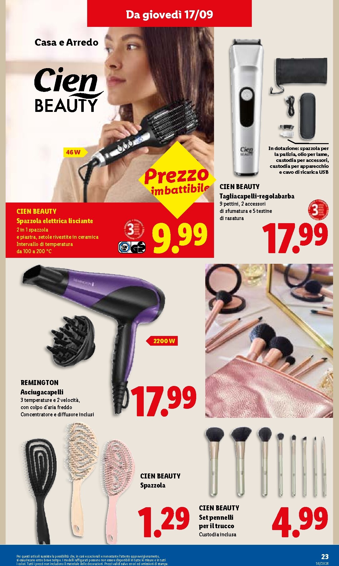 lidl - Volantino futuro Lidl valido dal giovedì 17/09/2026 al mercoledì 23/09/2026 - page: 29