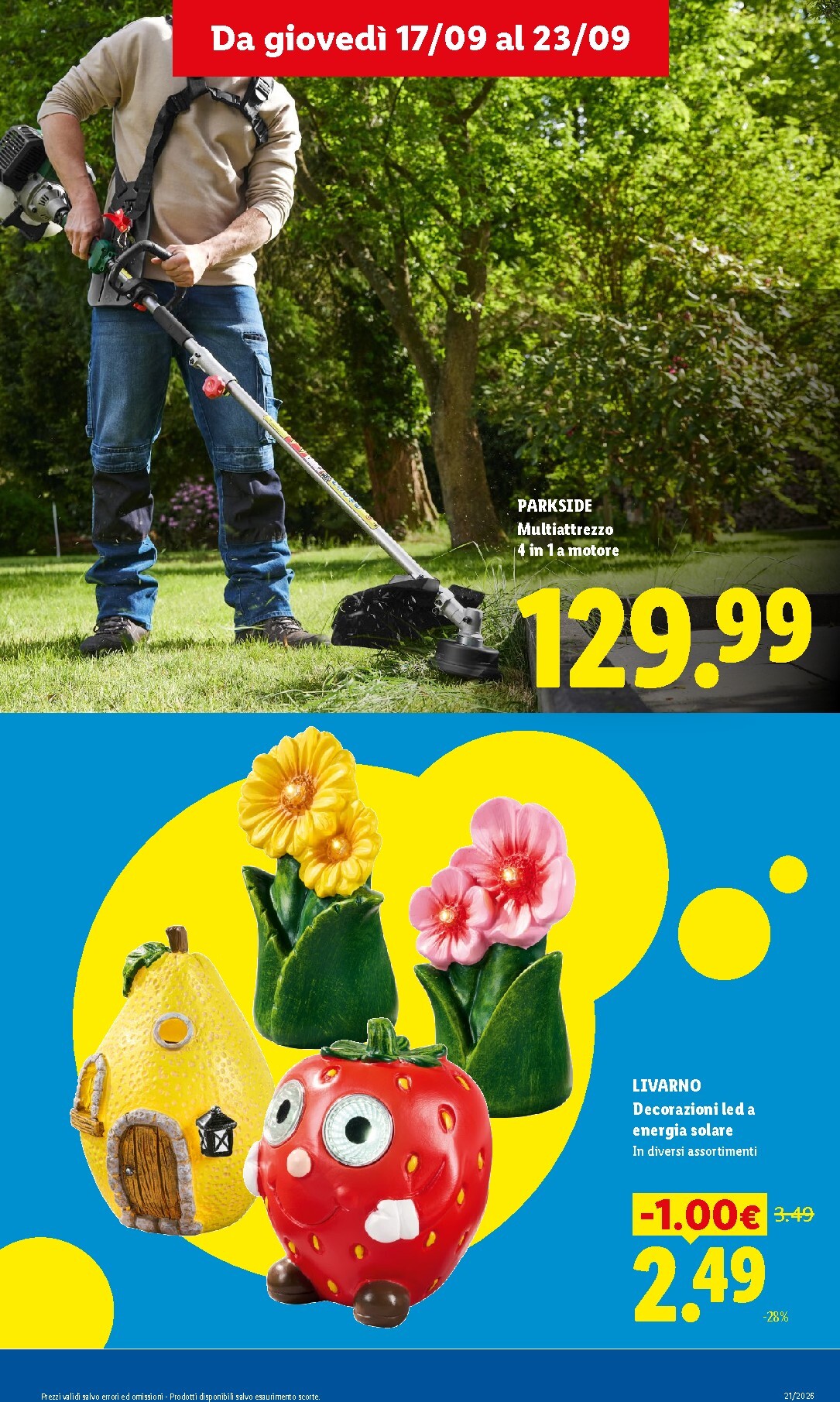 lidl - Volantino attuale di Lidl - Il cambio stagione che vale davvero valido dal giovedì 17/09/2026 al mercoledì 23/09/2026 - page: 15