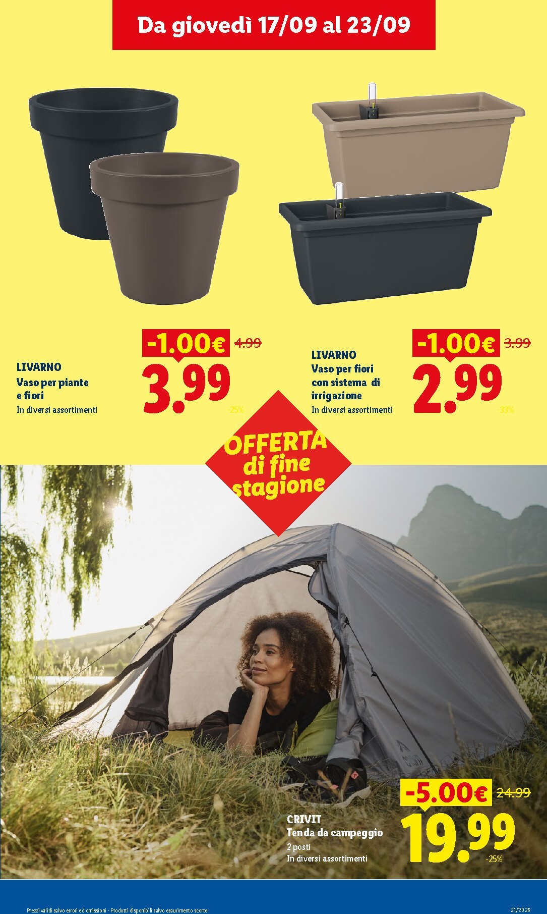 lidl - Volantino attuale di Lidl - Il cambio stagione che vale davvero valido dal giovedì 17/09/2026 al mercoledì 23/09/2026 - page: 7