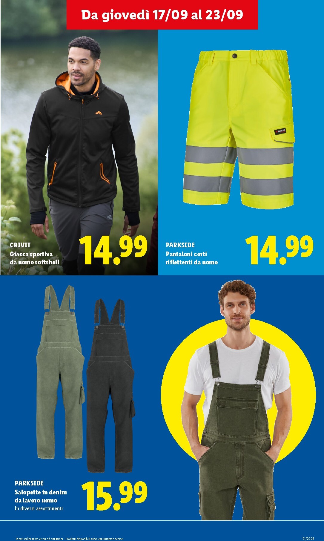 lidl - Volantino attuale di Lidl - Il cambio stagione che vale davvero valido dal giovedì 17/09/2026 al mercoledì 23/09/2026 - page: 11