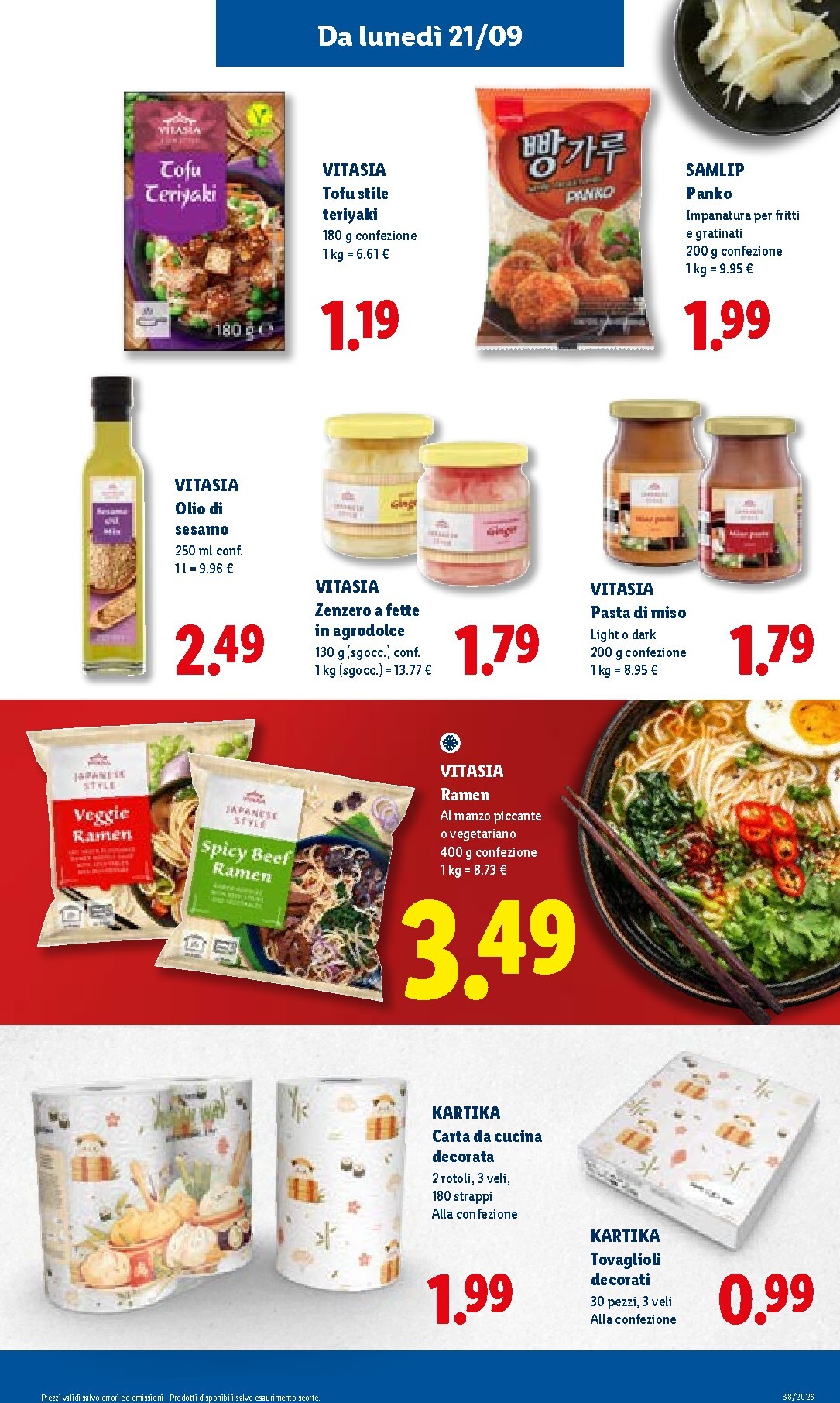 lidl - Volantino attuale di Lidl valido dal giovedì 17/09/2026 al mercoledì 23/09/2026 - page: 45