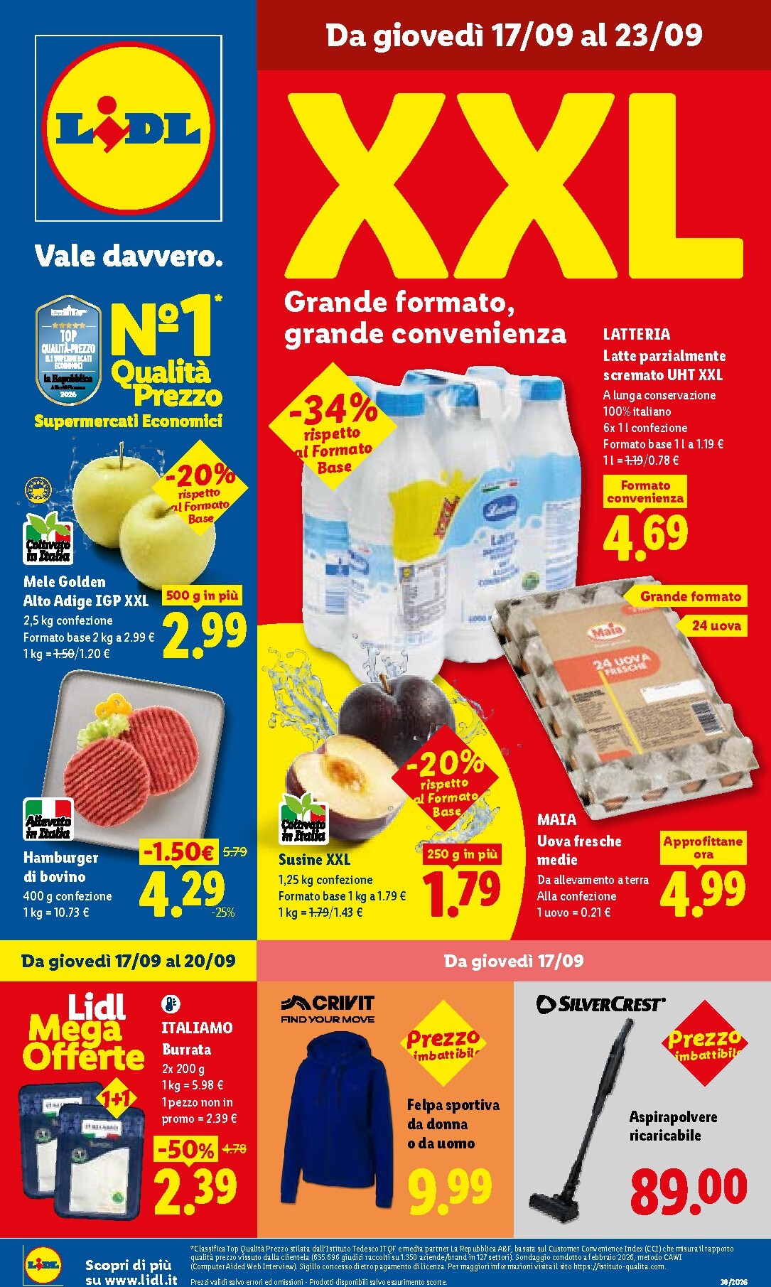lidl - Volantino attuale di Lidl valido dal giovedì 17/09/2026 al mercoledì 23/09/2026