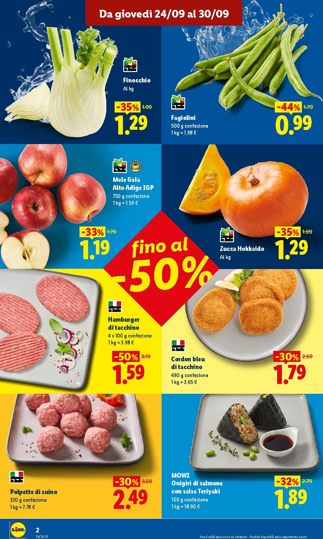 lidl - Volantino Lidl - Ci siamo rifatti il look! - Lugo per la prossima settimana dal giovedì 24/09/2026 al mercoledì 30/09/2026 - page: 2