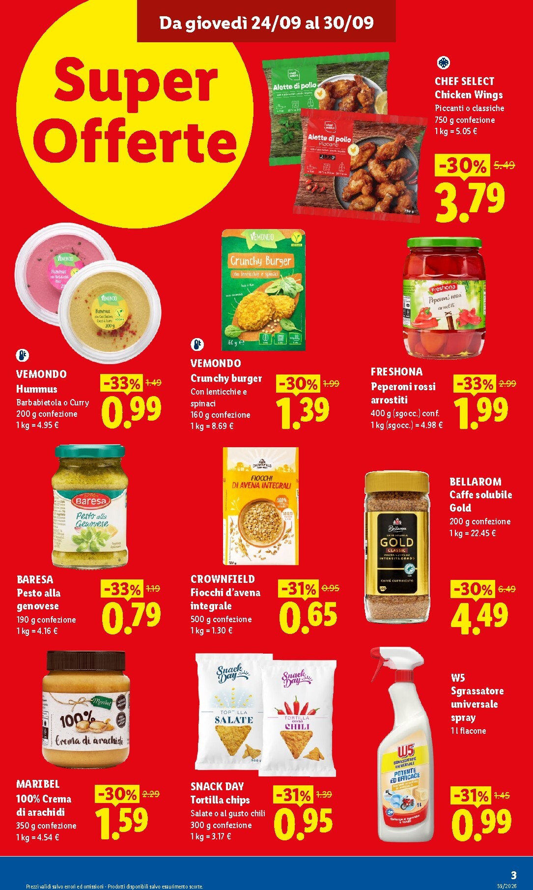 lidl - Volantino Lidl - Ci siamo rifatti il look! - Lugo per la prossima settimana dal giovedì 24/09/2026 al mercoledì 30/09/2026 - page: 3