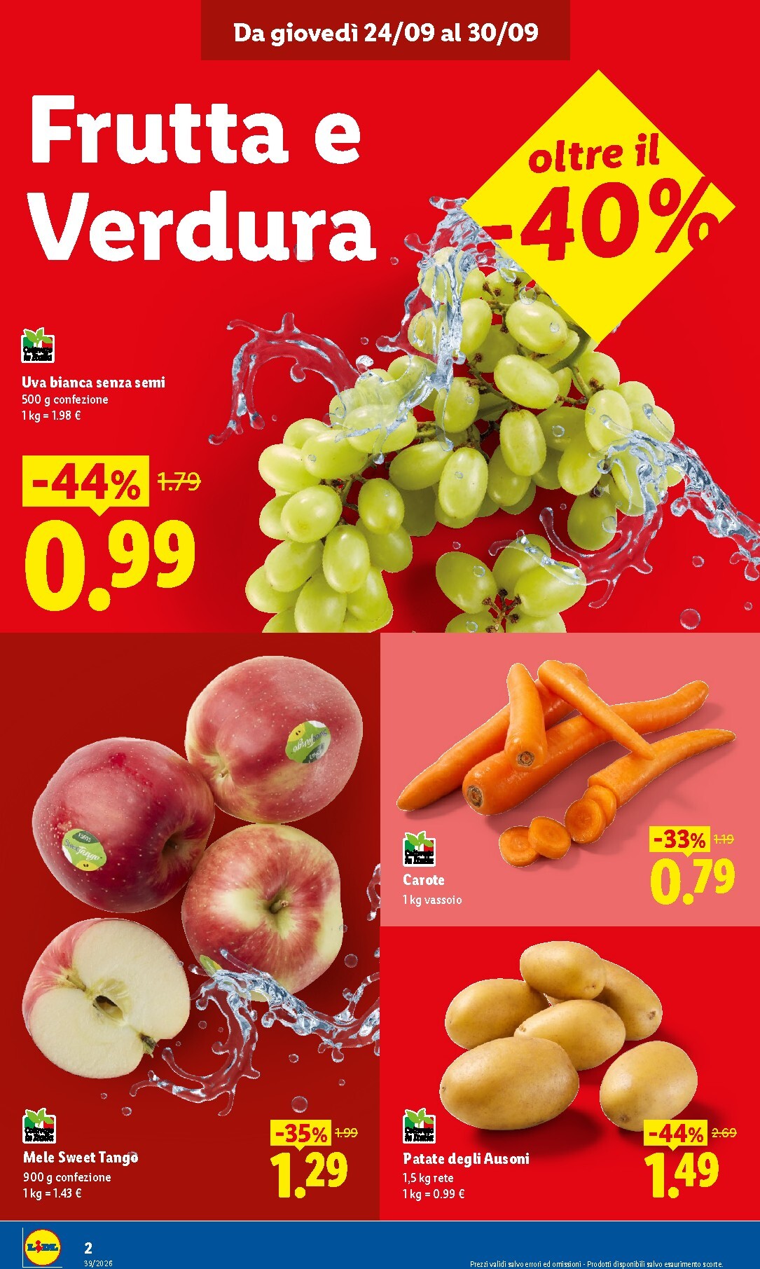 lidl - Volantino Lidl - Nuova apertura - Maerne di Martellago per la prossima settimana dal giovedì 24/09/2026 al mercoledì 30/09/2026 - page: 2