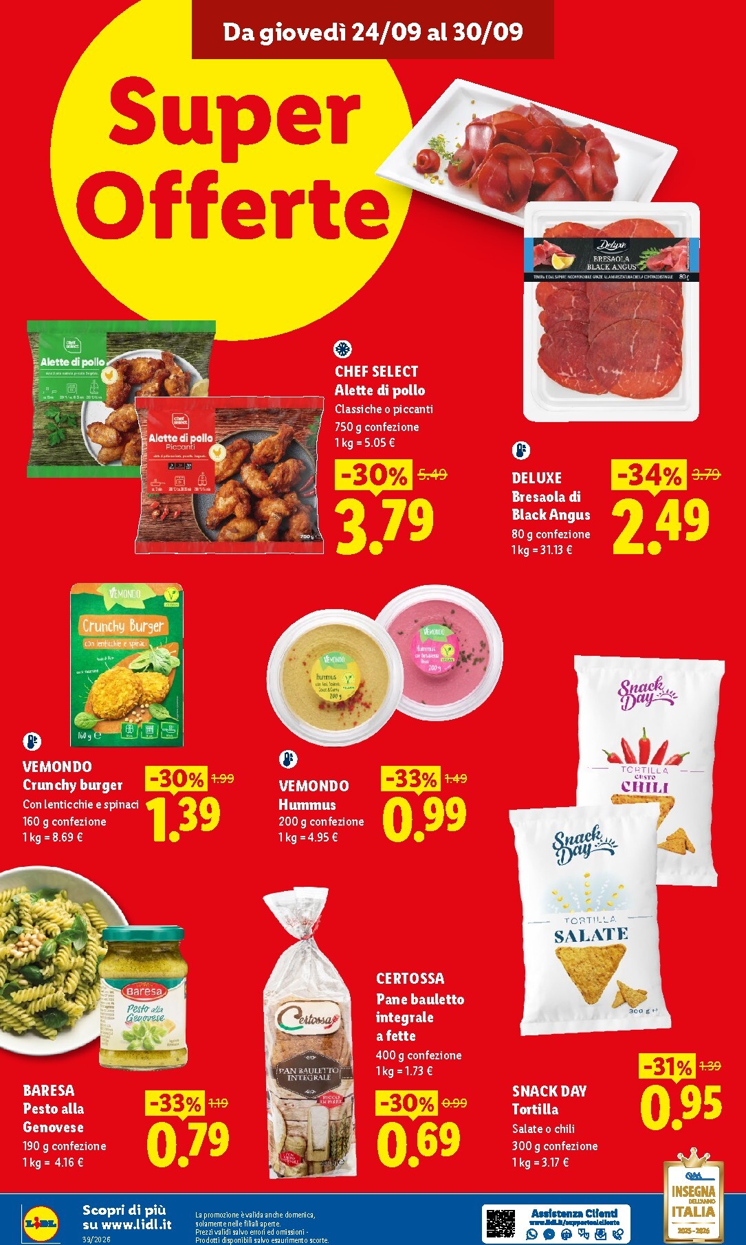 lidl - Volantino Lidl - Nuova apertura - Maerne di Martellago per la prossima settimana dal giovedì 24/09/2026 al mercoledì 30/09/2026 - page: 8