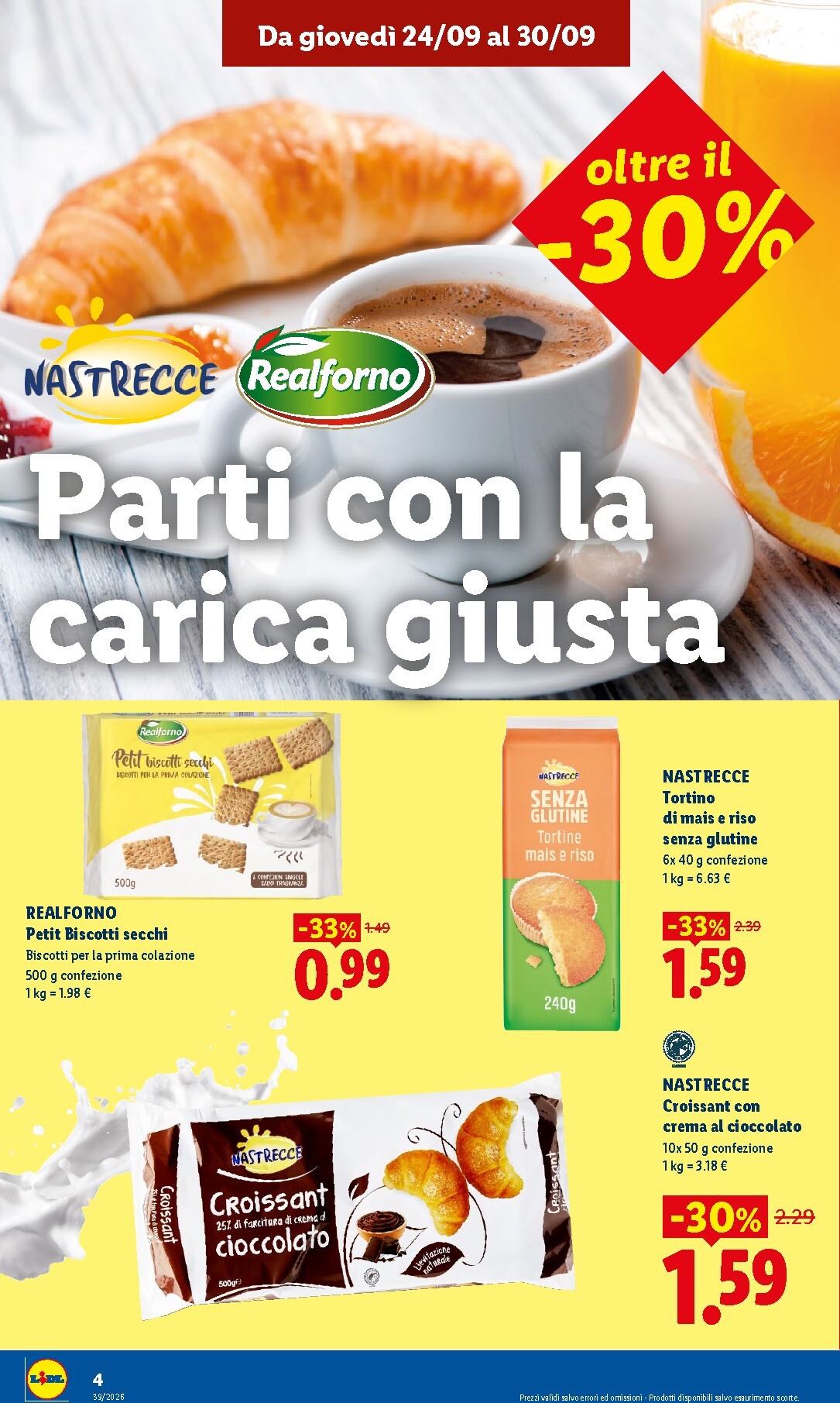 lidl - Volantino Lidl - Nuova apertura - Maerne di Martellago per la prossima settimana dal giovedì 24/09/2026 al mercoledì 30/09/2026 - page: 4