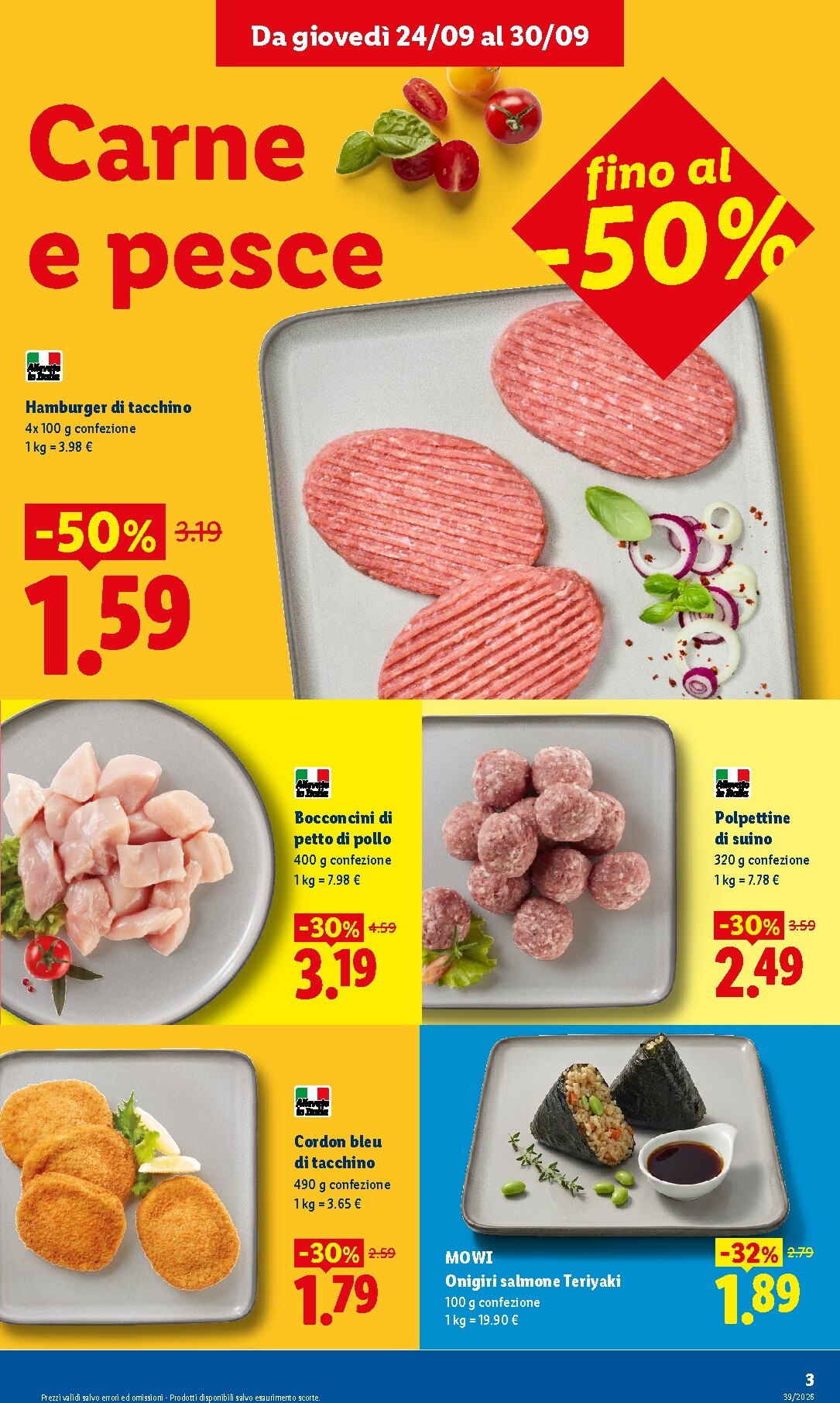 lidl - Volantino Lidl - Nuova apertura - Maerne di Martellago per la prossima settimana dal giovedì 24/09/2026 al mercoledì 30/09/2026 - page: 3