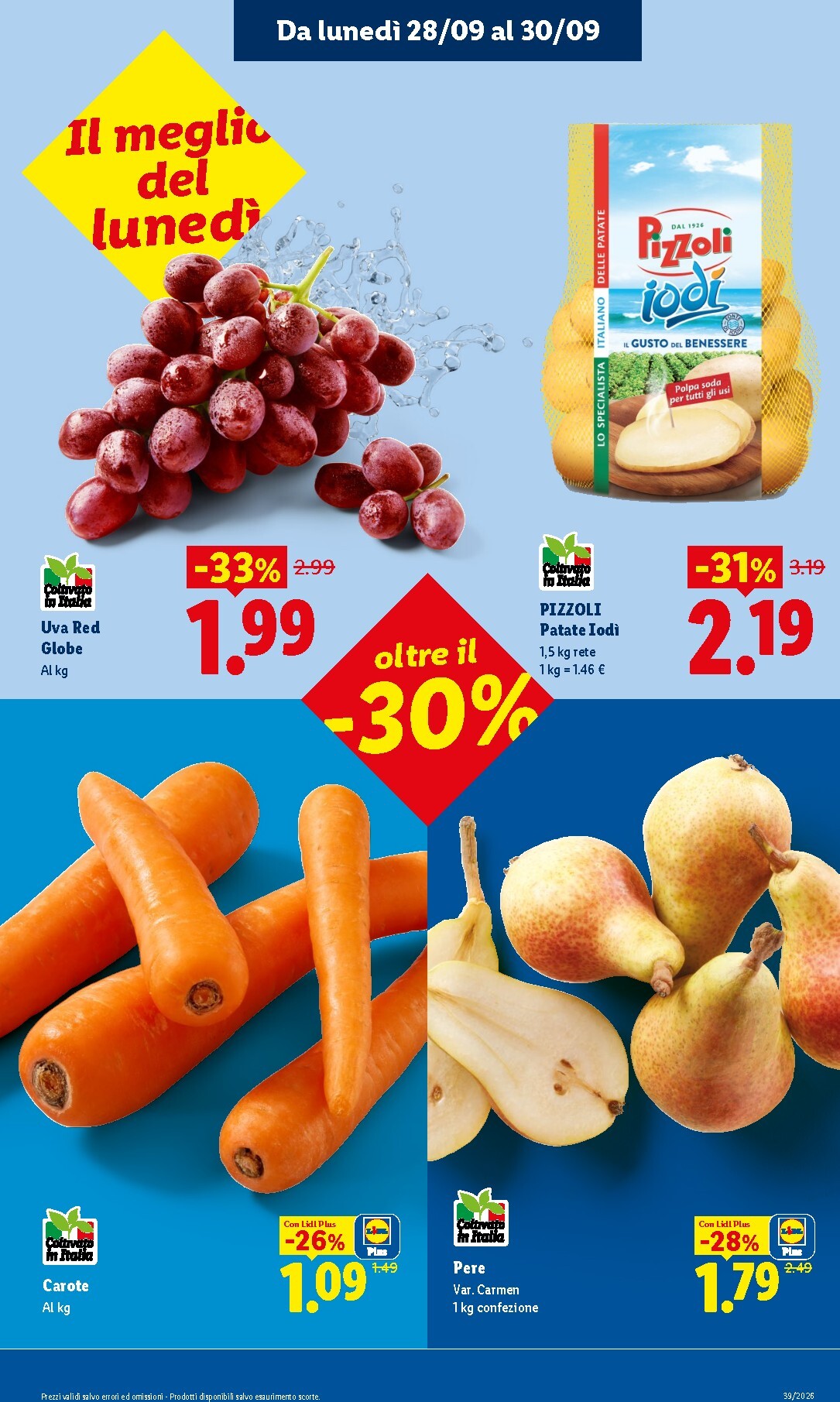 lidl - Volantino Lidl - Fresca e conveniente per la prossima settimana dal giovedì 24/09/2026 al mercoledì 30/09/2026 - page: 7