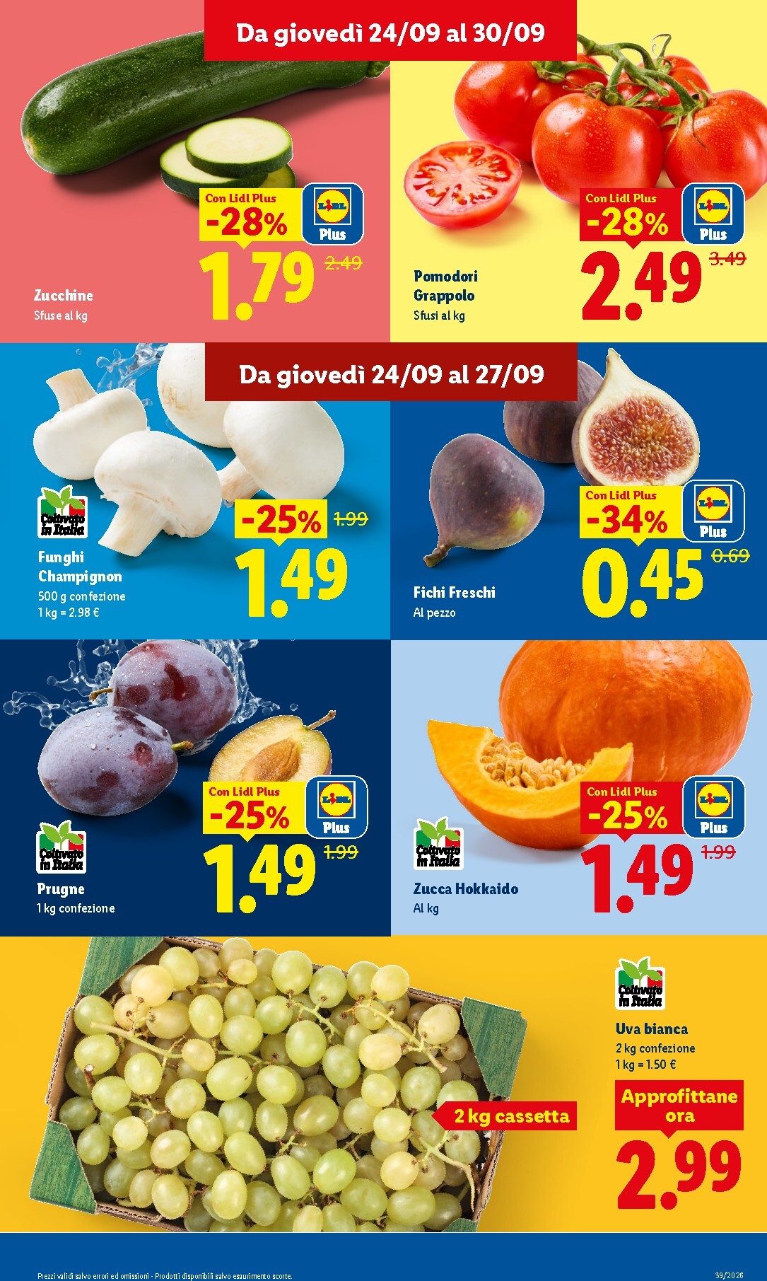 lidl - Volantino Lidl - Fresca e conveniente per la prossima settimana dal giovedì 24/09/2026 al mercoledì 30/09/2026 - page: 2