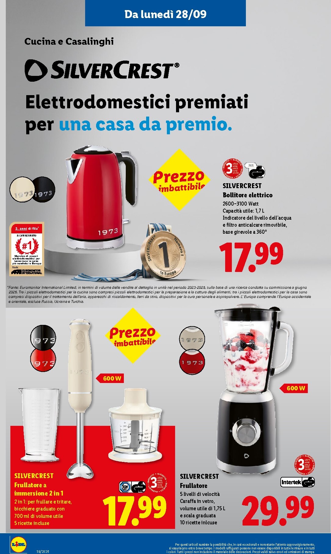 lidl - Volantino attuale di Lidl valido dal giovedì 24/09/2026 al mercoledì 30/09/2026 - page: 34