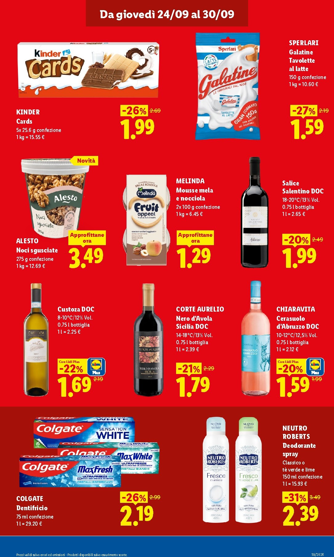 lidl - Volantino attuale di Lidl valido dal giovedì 24/09/2026 al mercoledì 30/09/2026 - page: 17