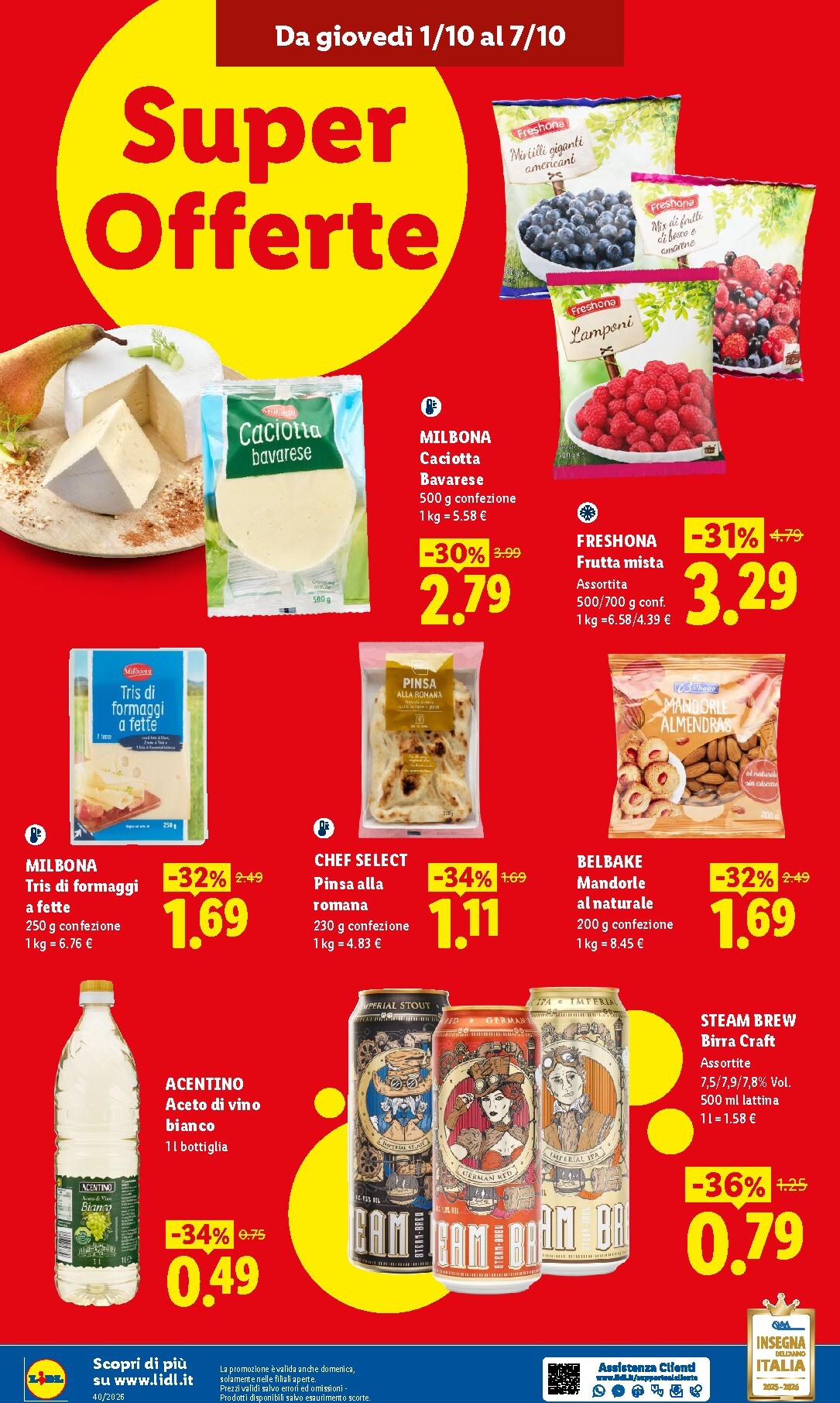 lidl - Volantino Lidl - Nuova apertura - Maerne di Martellago per la prossima settimana dal giovedì 01/10/2026 al mercoledì 07/10/2026 - page: 8