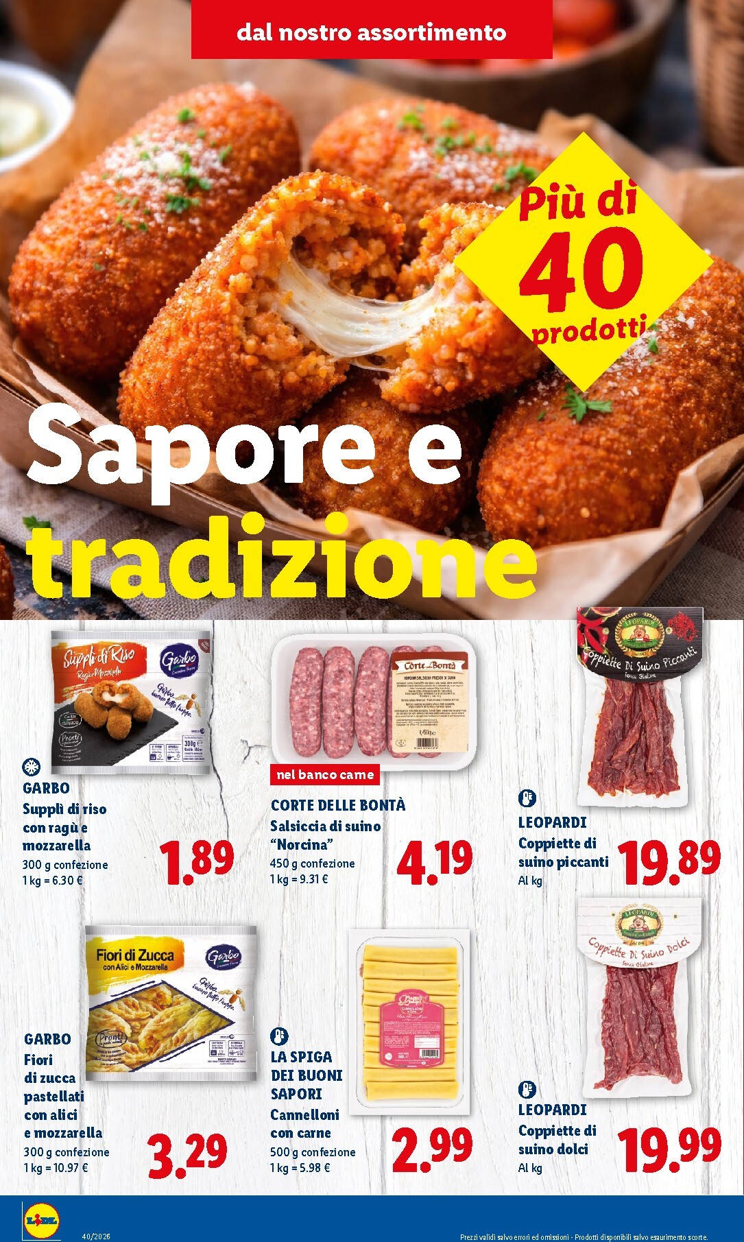 lidl - Volantino Lidl - Centro Italia per la prossima settimana dal giovedì 01/10/2026 al mercoledì 07/10/2026 - page: 2