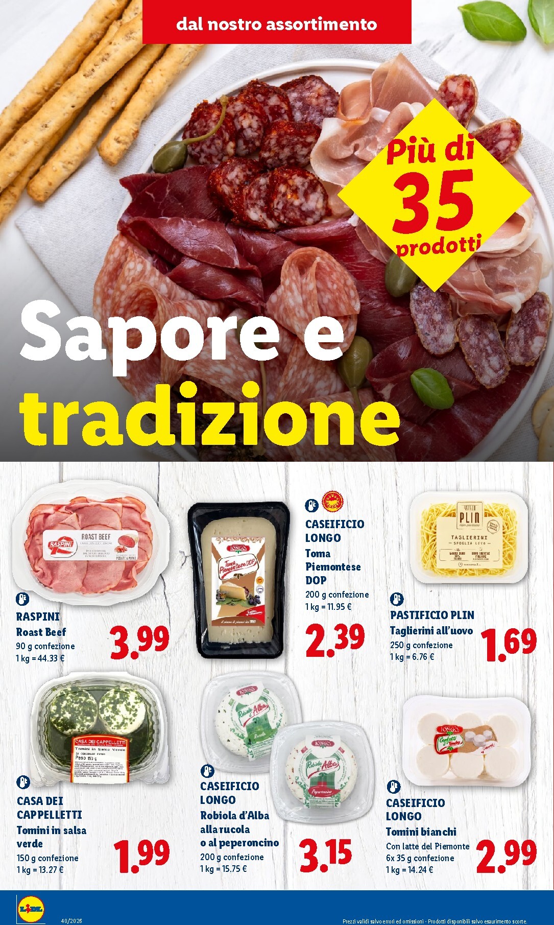 lidl - Volantino Lidl - Piemonte per la prossima settimana dal giovedì 01/10/2026 al mercoledì 07/10/2026 - page: 2