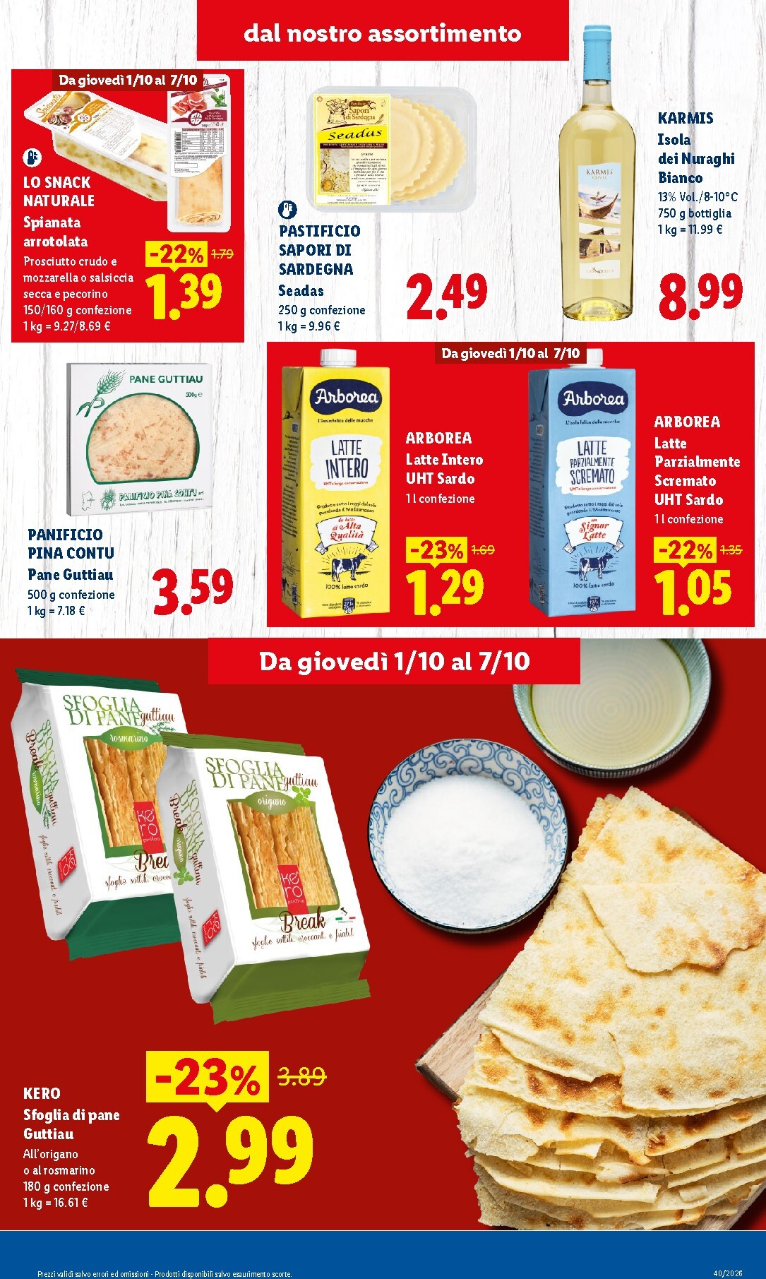 lidl - Volantino futuro Lidl - Sardegna valido dal giovedì 01/10/2026 al mercoledì 07/10/2026 - page: 3