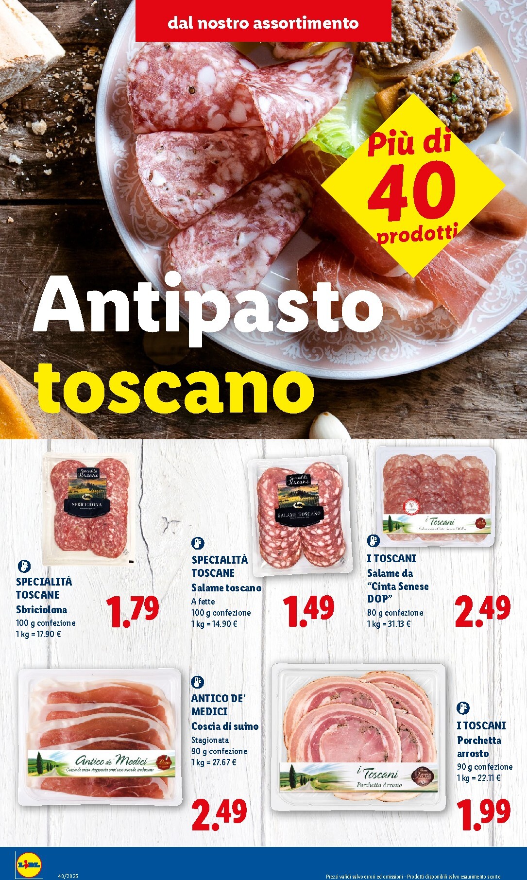 lidl - Volantino futuro Lidl - Toscana valido dal giovedì 01/10/2026 al mercoledì 07/10/2026 - page: 2