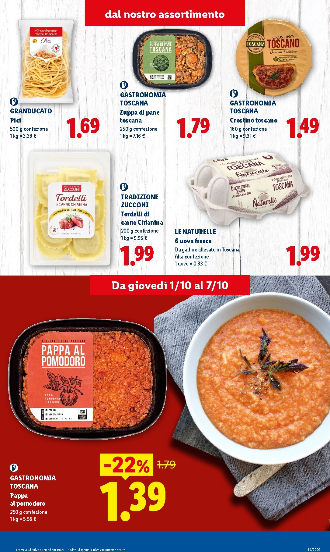 lidl - Volantino futuro Lidl - Toscana valido dal giovedì 01/10/2026 al mercoledì 07/10/2026 - page: 3