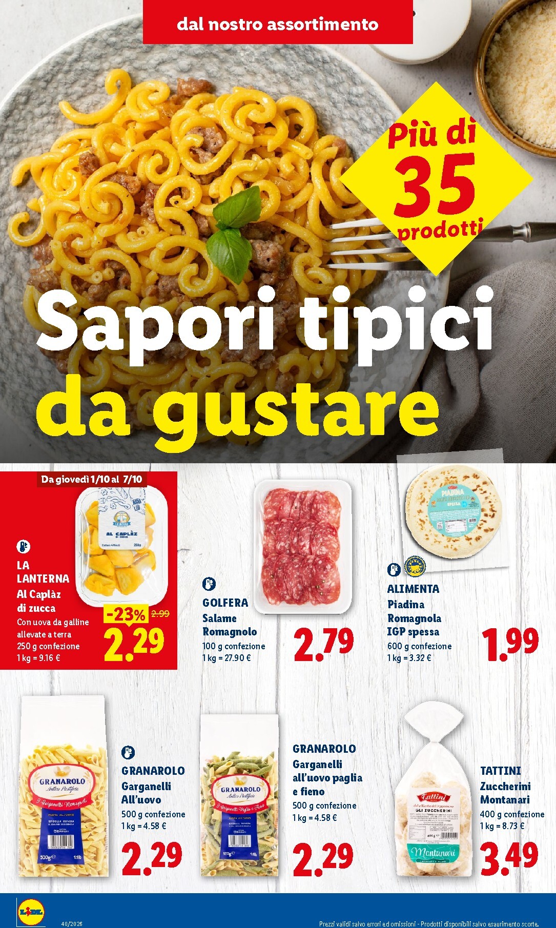lidl - Volantino futuro Lidl - Emilia Romagna valido dal giovedì 01/10/2026 al mercoledì 07/10/2026 - page: 2
