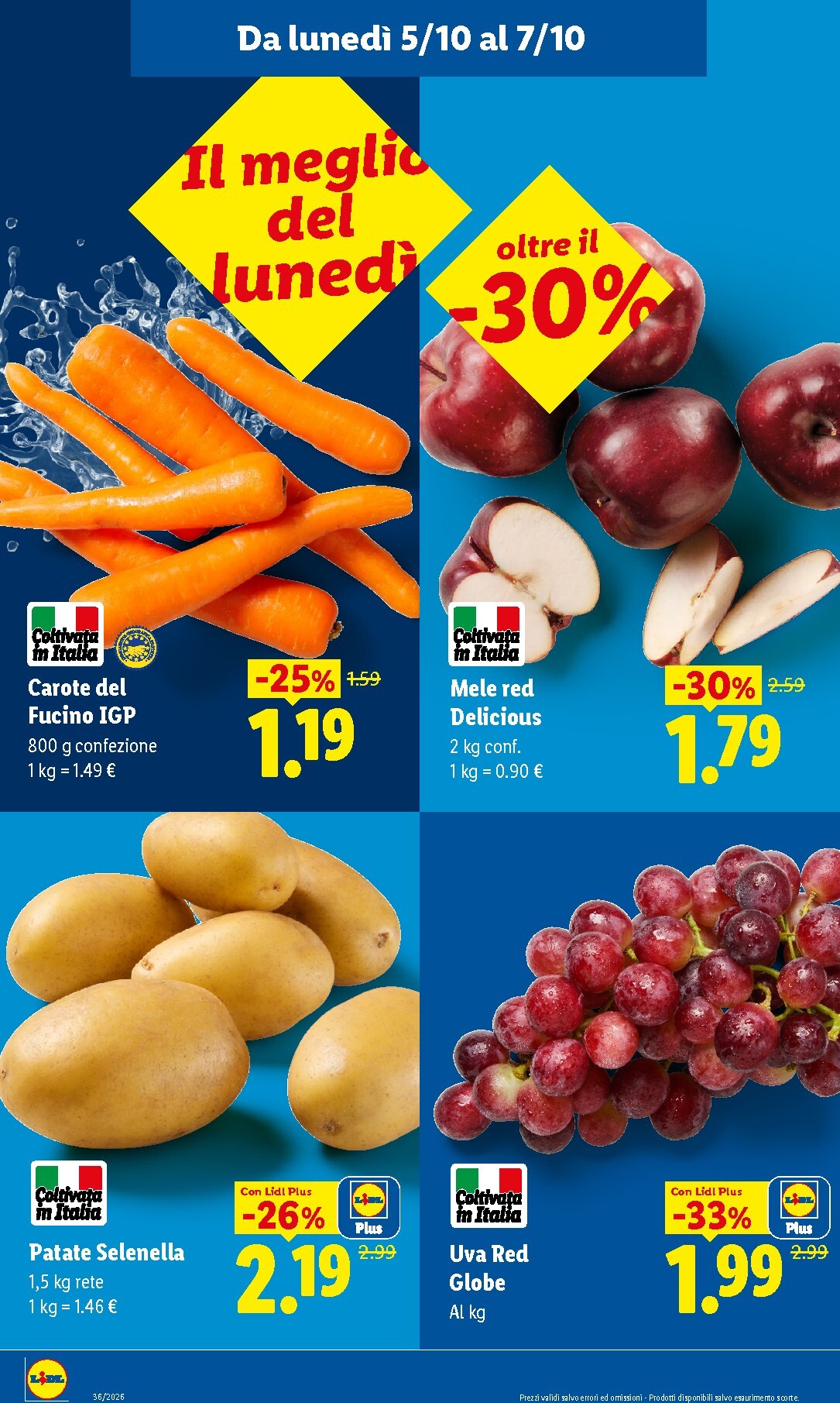 lidl - Volantino futuro Lidl - Fresca e conveniente valido dal giovedì 01/10/2026 al mercoledì 07/10/2026 - page: 6