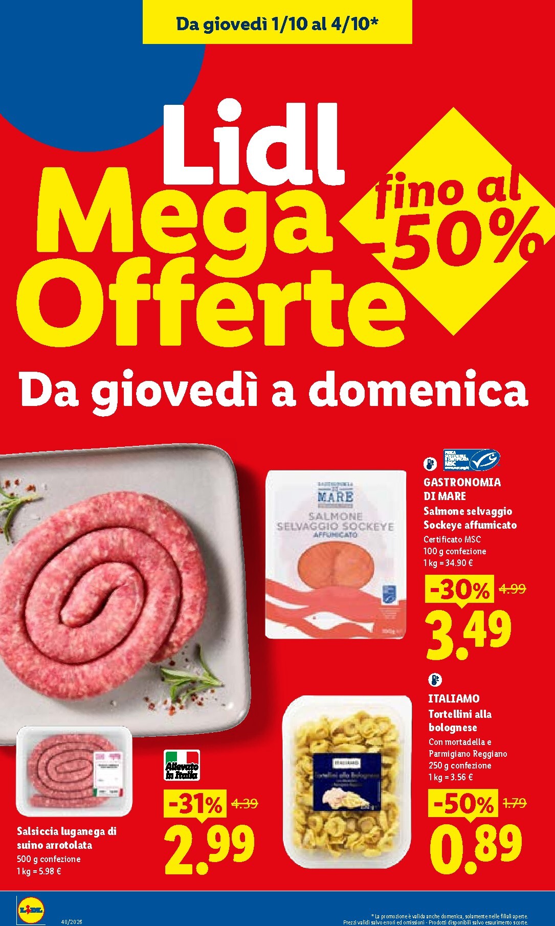 lidl - Volantino attuale di Lidl valido dal giovedì 01/10/2026 al mercoledì 07/10/2026 - page: 2