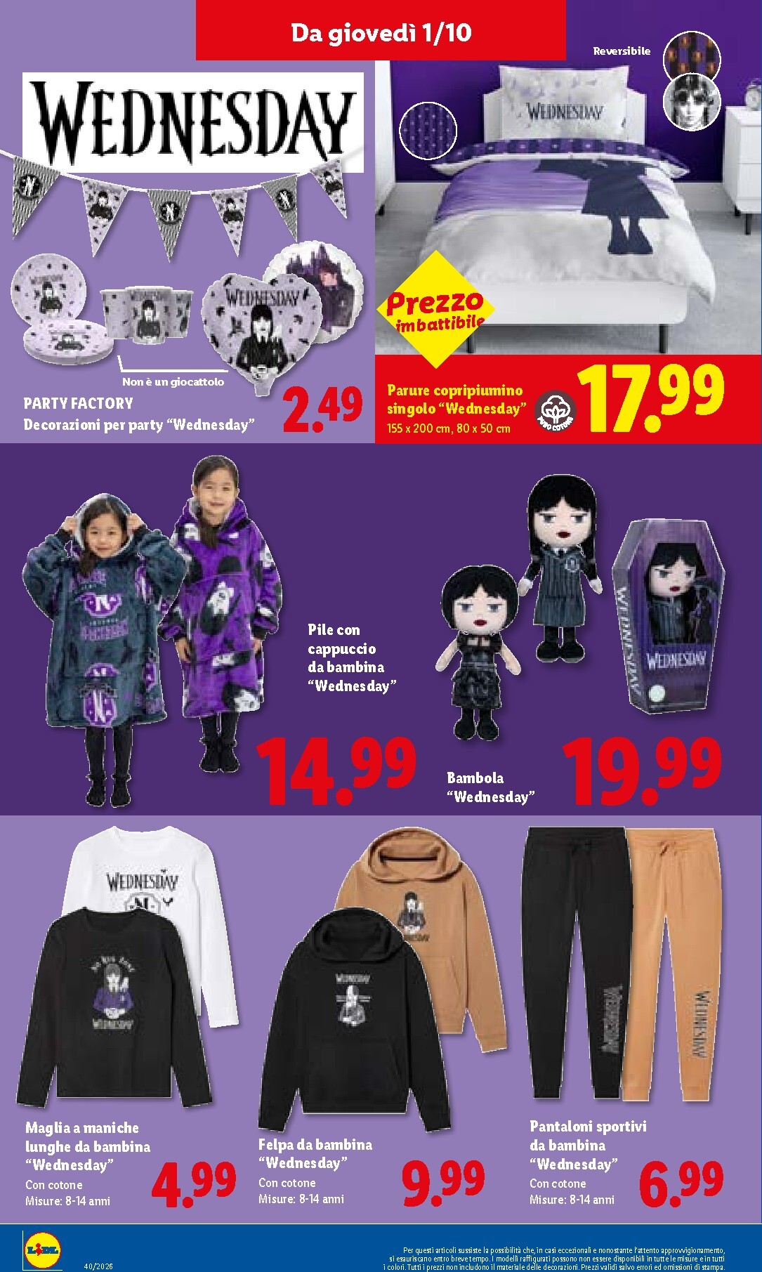 lidl - Volantino attuale di Lidl valido dal giovedì 01/10/2026 al mercoledì 07/10/2026 - page: 22