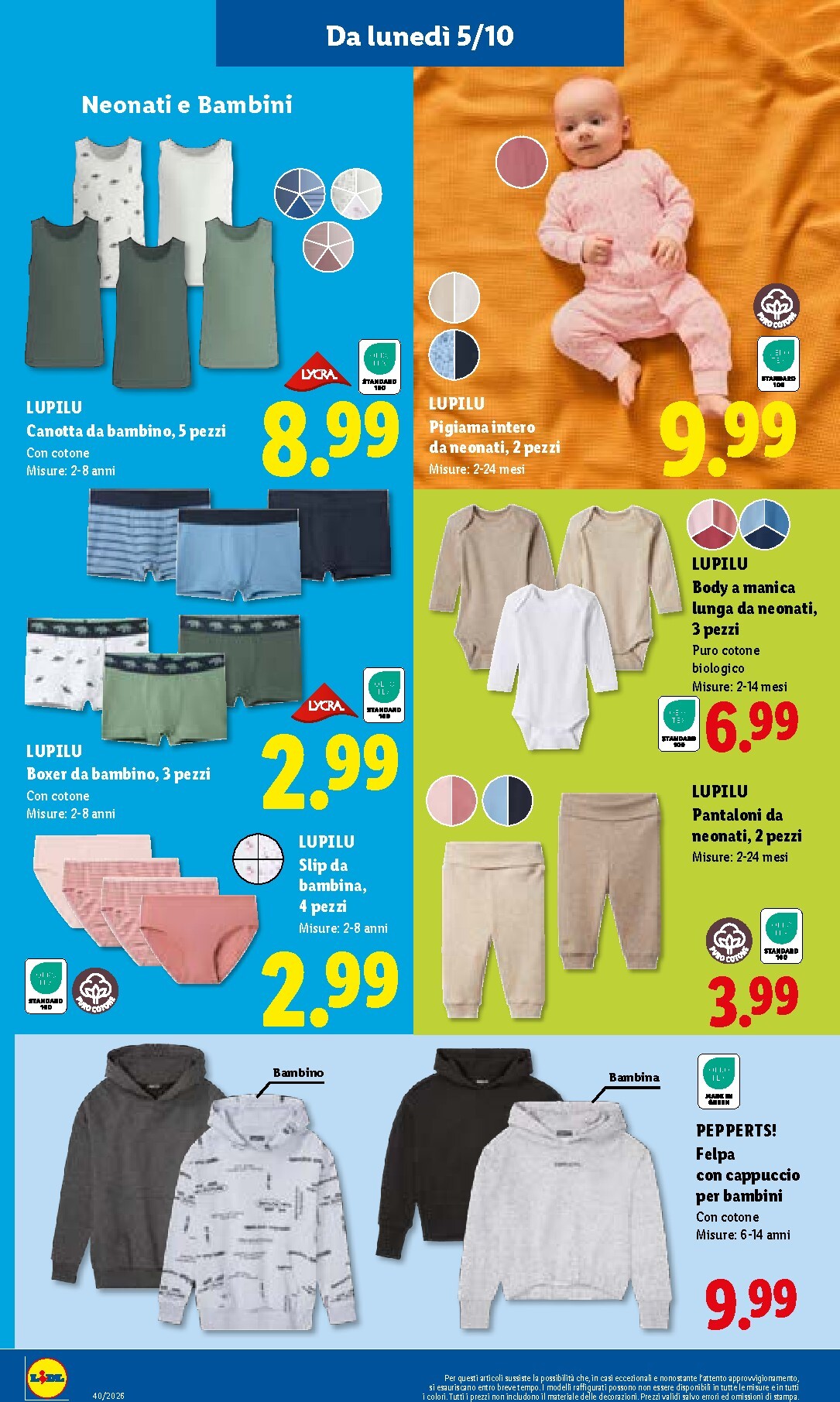 lidl - Volantino attuale di Lidl valido dal giovedì 01/10/2026 al mercoledì 07/10/2026 - page: 40