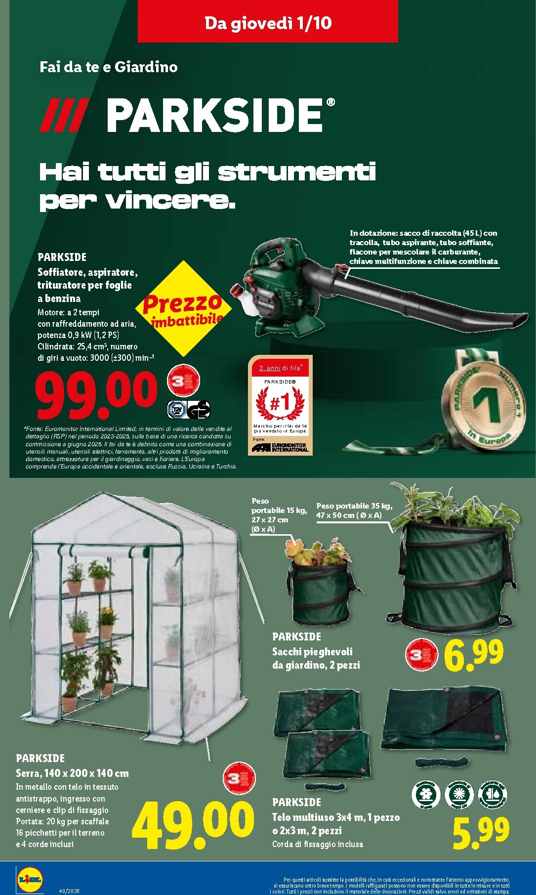 lidl - Volantino attuale di Lidl valido dal giovedì 01/10/2026 al mercoledì 07/10/2026 - page: 24