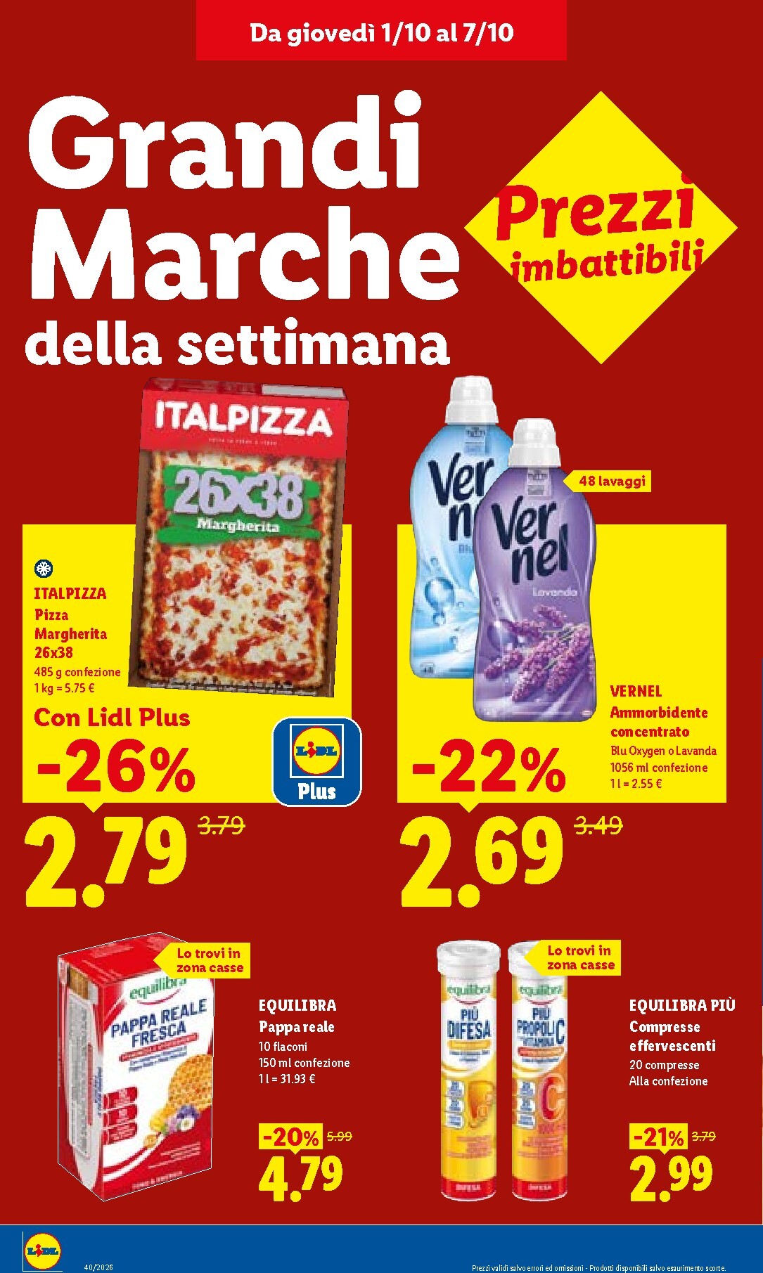 lidl - Volantino attuale di Lidl valido dal giovedì 01/10/2026 al mercoledì 07/10/2026 - page: 14