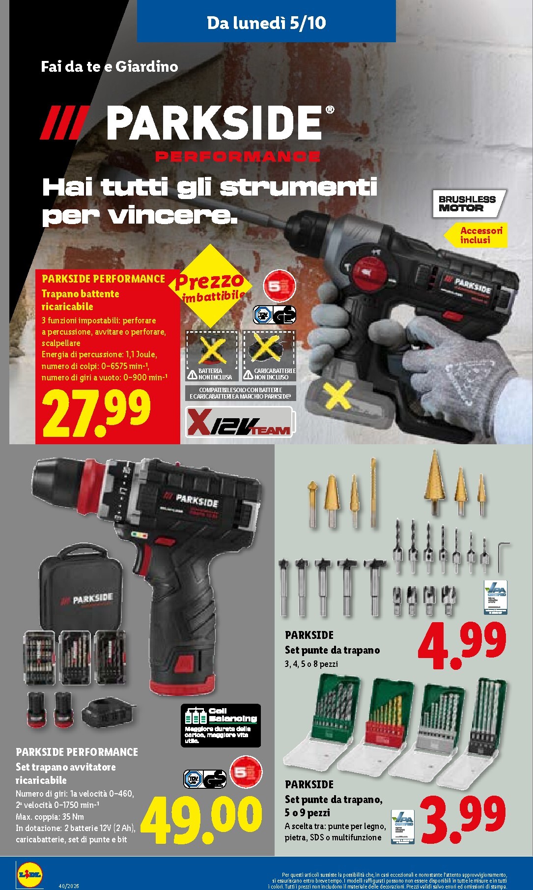 lidl - Volantino attuale di Lidl valido dal giovedì 01/10/2026 al mercoledì 07/10/2026 - page: 32