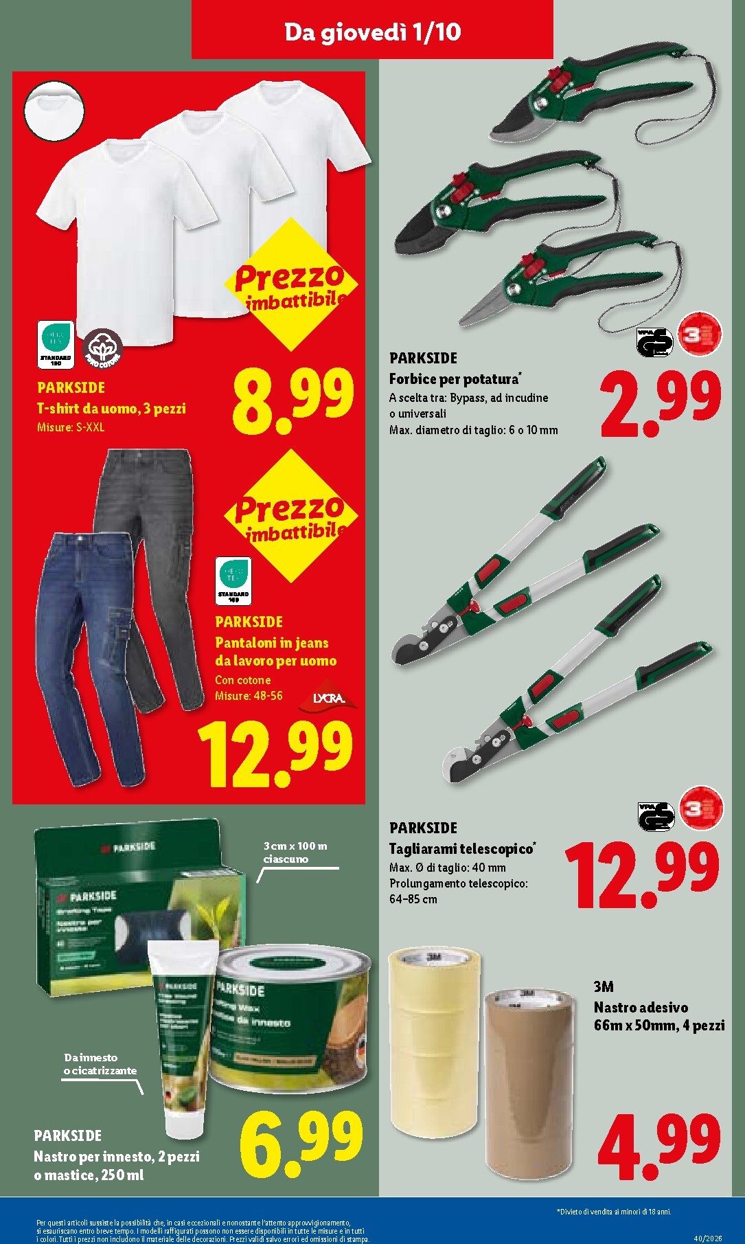 lidl - Volantino attuale di Lidl valido dal giovedì 01/10/2026 al mercoledì 07/10/2026 - page: 25