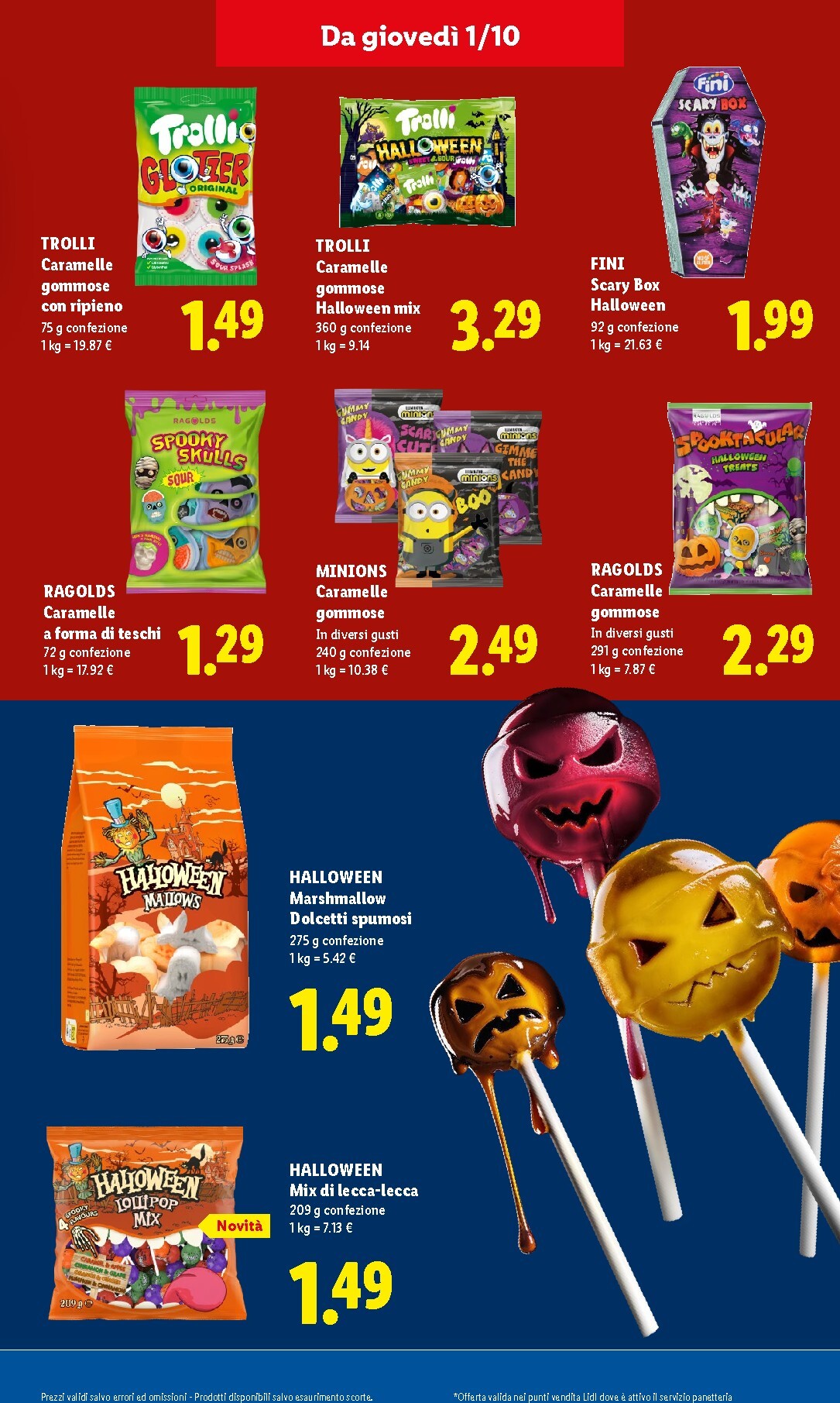 lidl - Volantino attuale di Lidl - Da Lidl ogni brivido vale davvero valido dal giovedì 01/10/2026 al sabato 31/10/2026 - page: 5