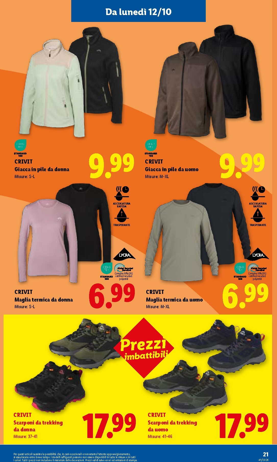 lidl - Volantino futuro Lidl valido dal giovedì 08/10/2026 al mercoledì 14/10/2026 - page: 41