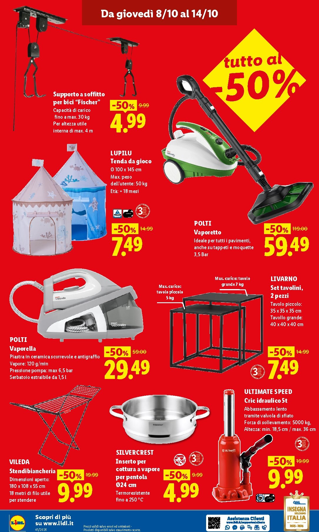 lidl - Volantino futuro Lidl - Offerte Speciali Arona valido dal giovedì 08/10/2026 al mercoledì 14/10/2026 - page: 4