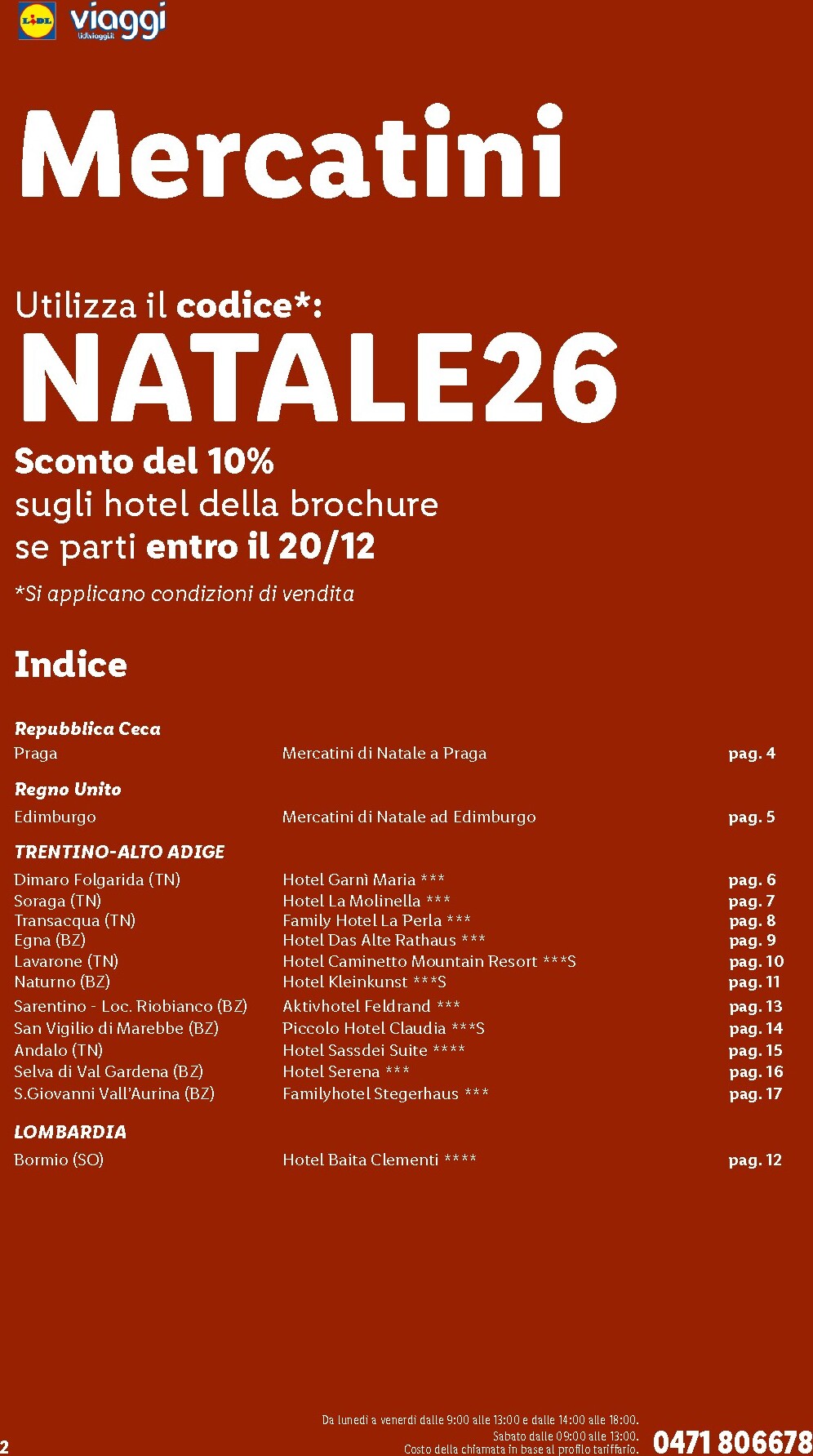 lidl - Volantino attuale di Lidl - Viaggi valido dal giovedì 08/10/2026 al martedì 15/12/2026 - page: 2