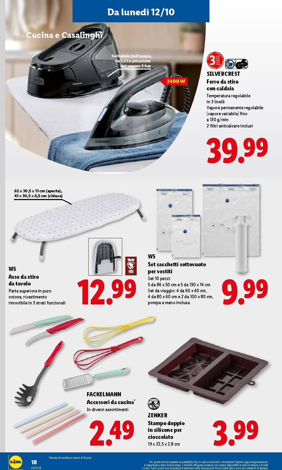 lidl - Volantino attuale di Lidl valido dal giovedì 08/10/2026 al mercoledì 14/10/2026 - page: 40