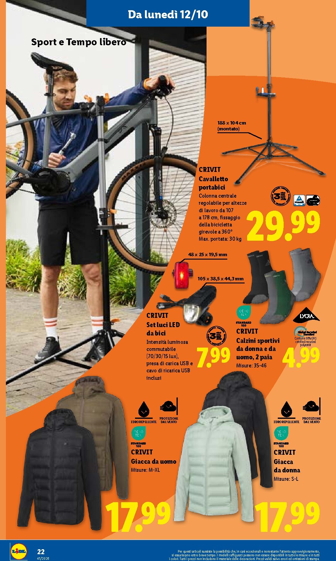 lidl - Volantino attuale di Lidl valido dal giovedì 08/10/2026 al mercoledì 14/10/2026 - page: 44