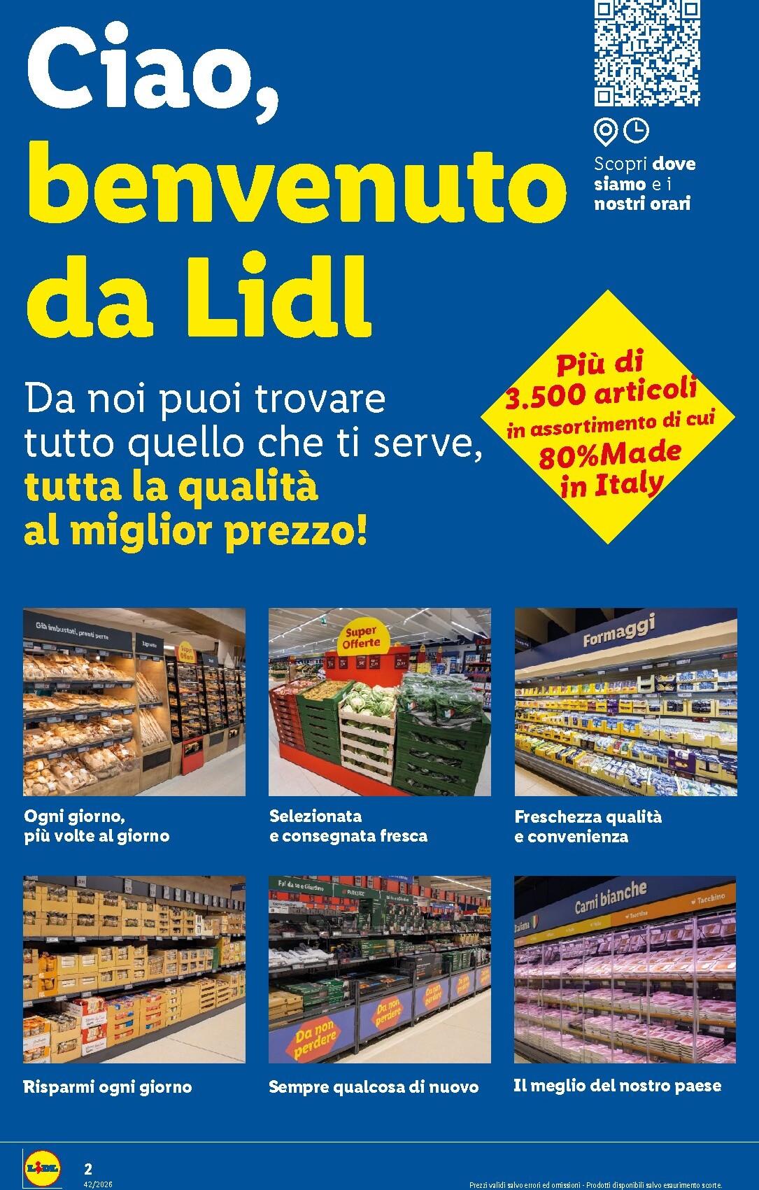 lidl - Volantino Lidl - Nuova apertura Arezzo per la prossima settimana dal giovedì 15/10/2026 al mercoledì 21/10/2026 - page: 2
