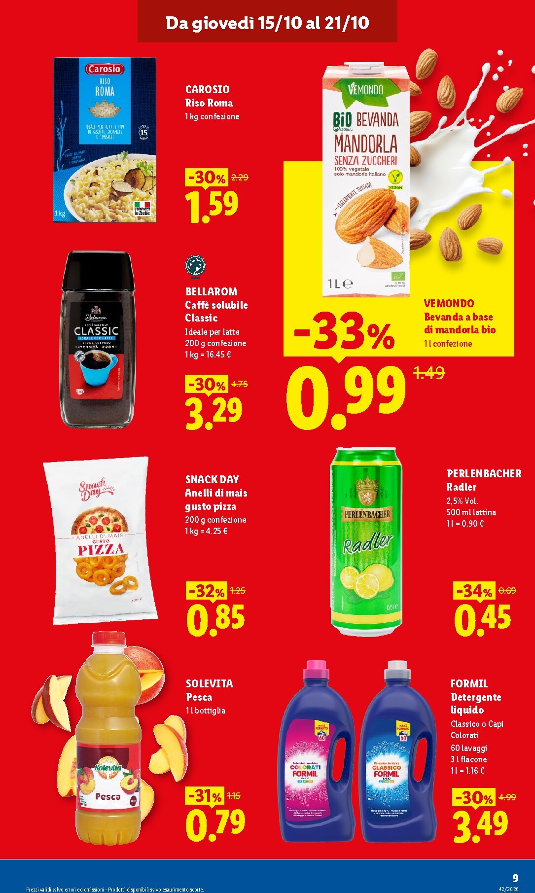 lidl - Volantino Lidl - Nuova apertura Arezzo per la prossima settimana dal giovedì 15/10/2026 al mercoledì 21/10/2026 - page: 9
