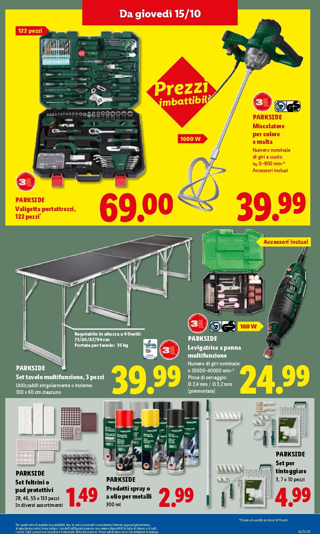 lidl - Volantino attuale di Lidl valido dal giovedì 15/10/2026 al mercoledì 21/10/2026 - page: 36