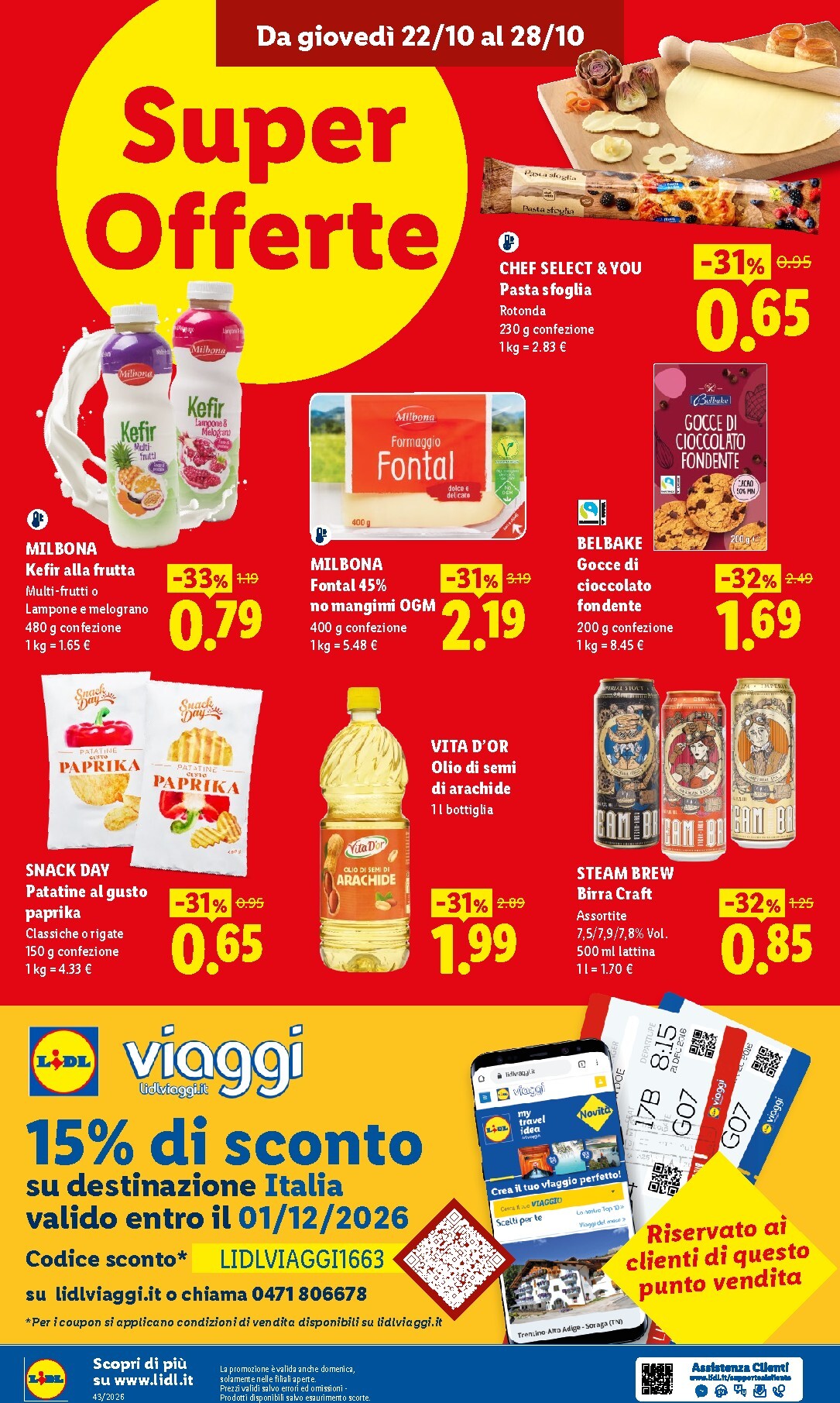 lidl - Volantino Lidl - Nuova apertura Arezzo per la prossima settimana dal giovedì 22/10/2026 al mercoledì 28/10/2026 - page: 8
