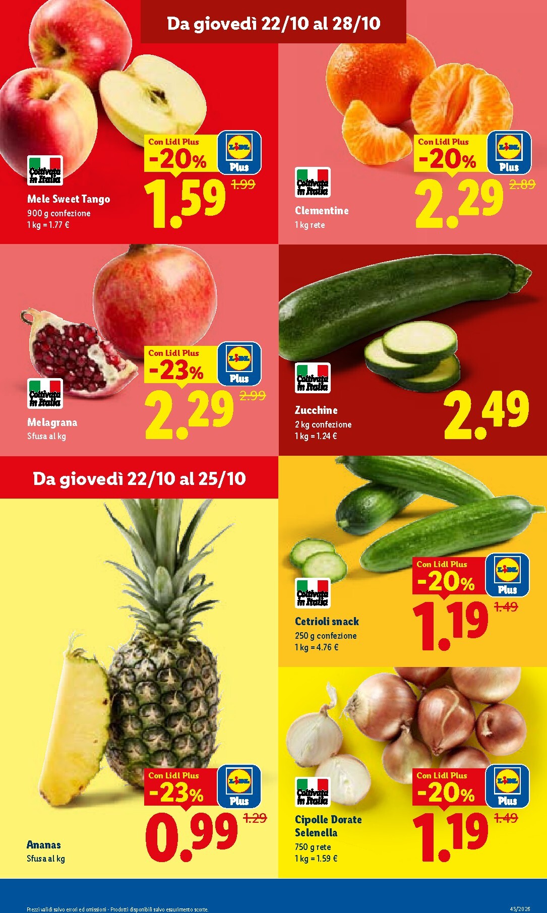 lidl - Volantino Lidl per la prossima settimana dal giovedì 22/10/2026 al mercoledì 28/10/2026 - page: 7
