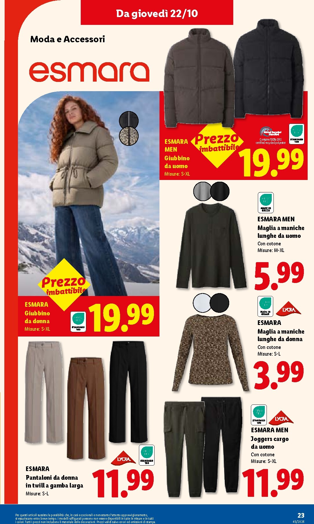 lidl - Volantino Lidl per la prossima settimana dal giovedì 22/10/2026 al mercoledì 28/10/2026 - page: 31