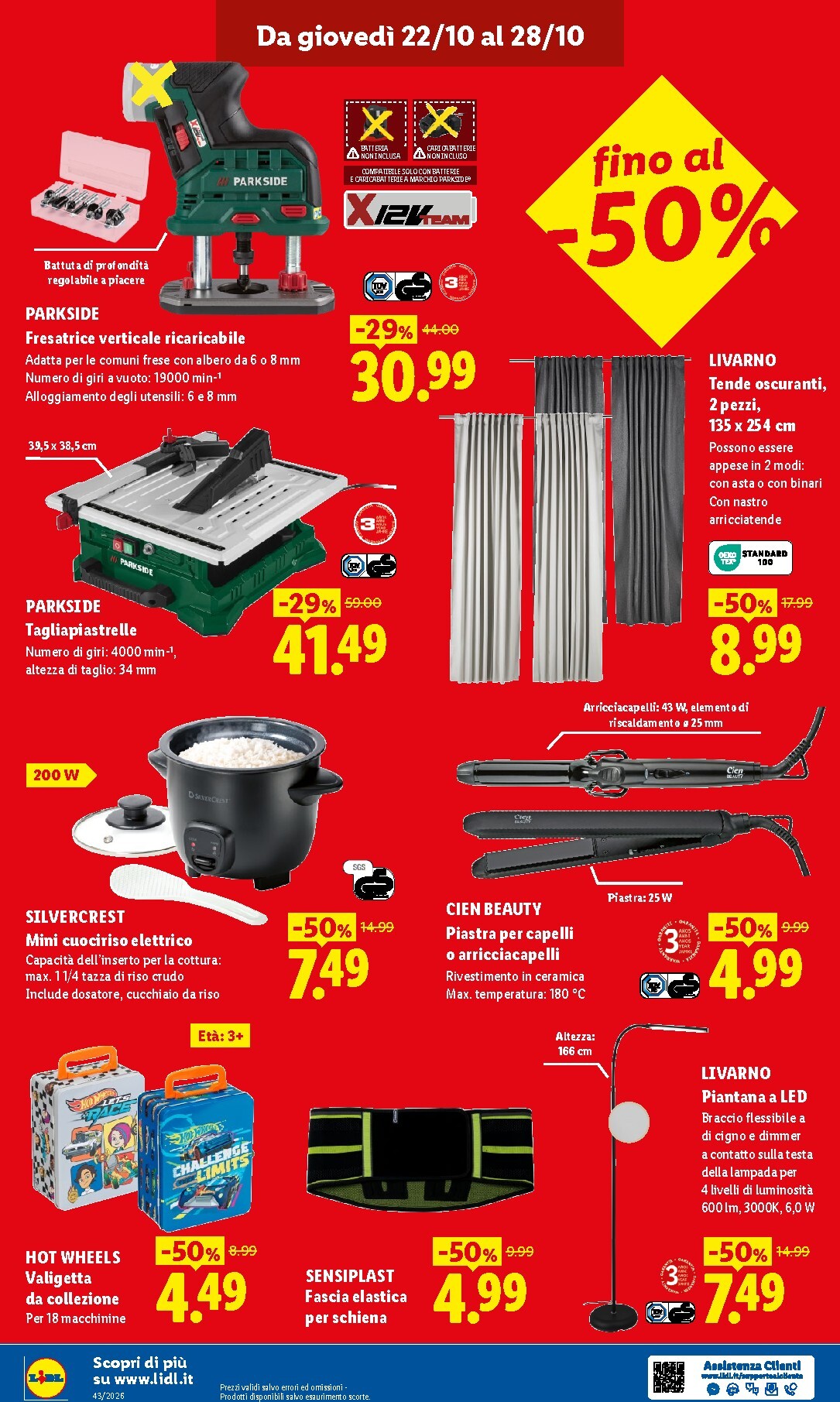 lidl - Volantino Lidl - Casale Monferrato per la prossima settimana dal giovedì 22/10/2026 al mercoledì 28/10/2026 - page: 4