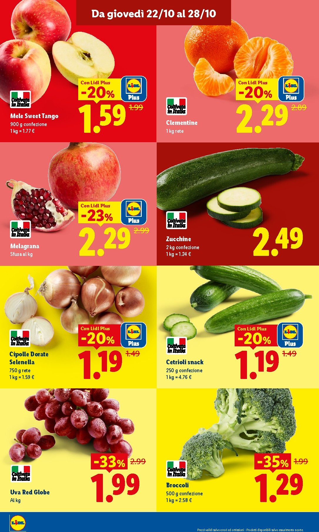 lidl - Volantino futuro Lidl - Fresca e conveniente valido dal giovedì 22/10/2026 al mercoledì 28/10/2026 - page: 4