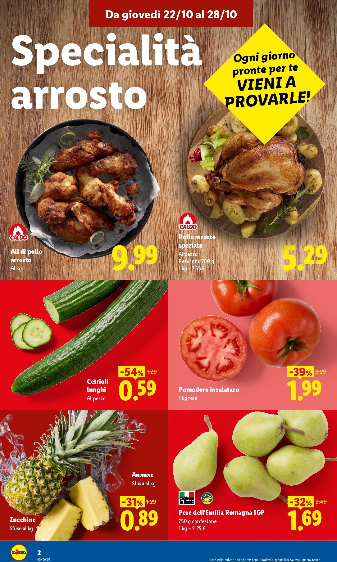 lidl - Volantino futuro Lidl - Nuova apertura Trieste valido dal giovedì 22/10/2026 al mercoledì 28/10/2026 - page: 2