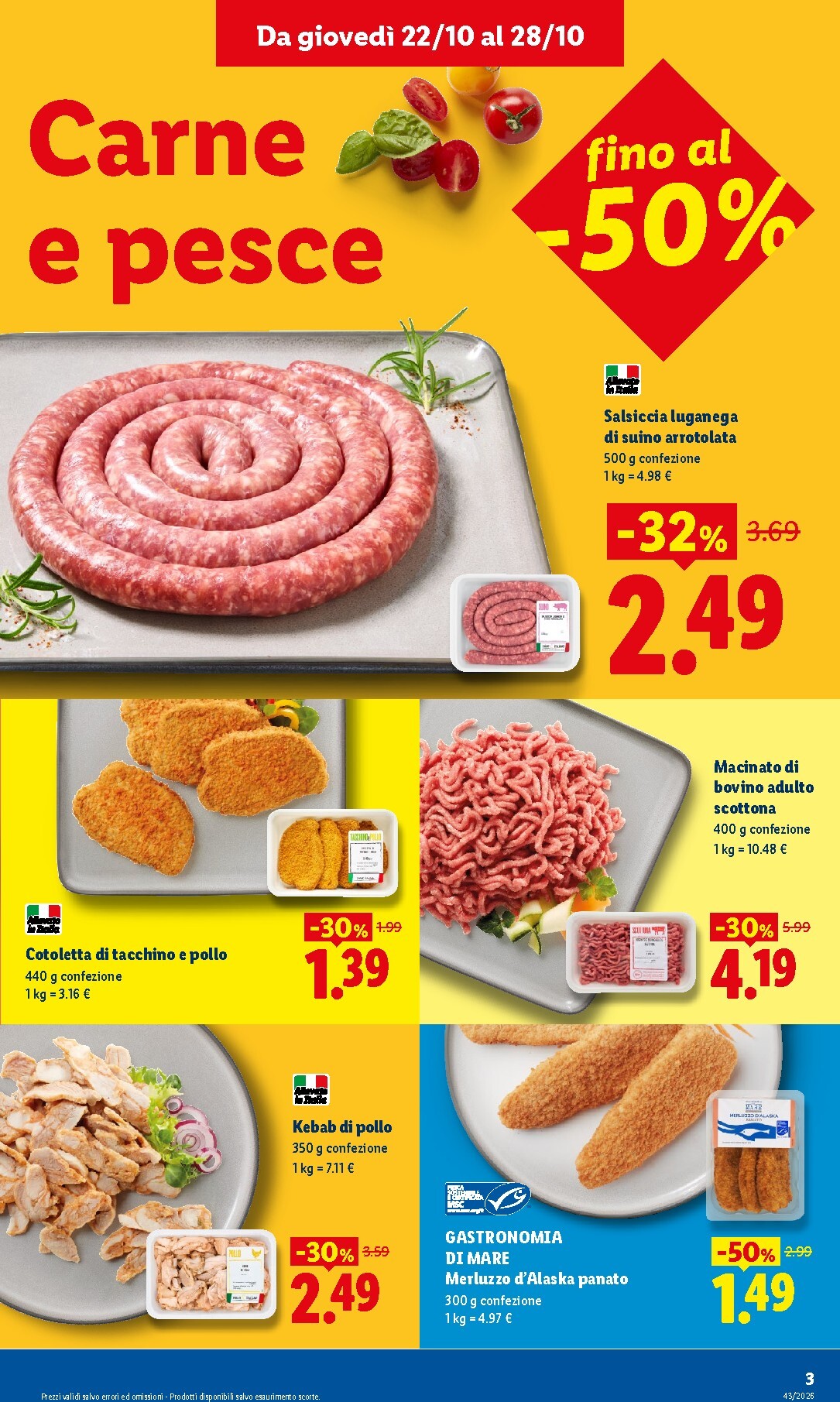 lidl - Volantino futuro Lidl - Nuova apertura Trieste valido dal giovedì 22/10/2026 al mercoledì 28/10/2026 - page: 3