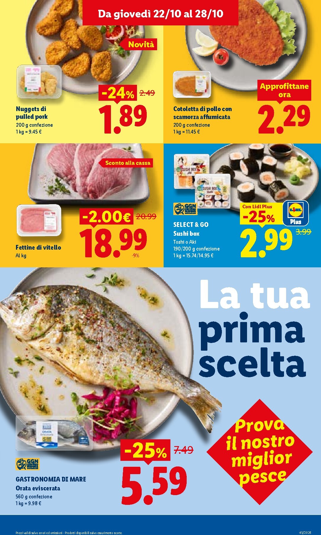 lidl - Volantino attuale di Lidl valido dal giovedì 22/10/2026 al mercoledì 28/10/2026 - page: 9