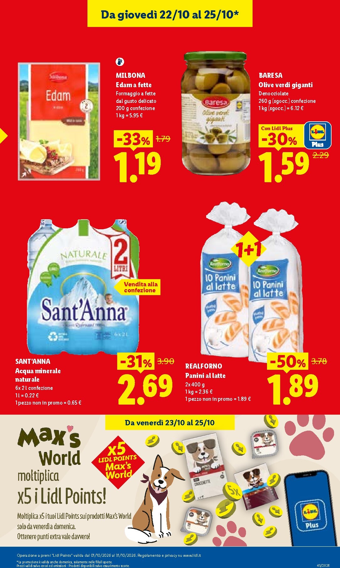 lidl - Volantino attuale di Lidl valido dal giovedì 22/10/2026 al mercoledì 28/10/2026 - page: 3