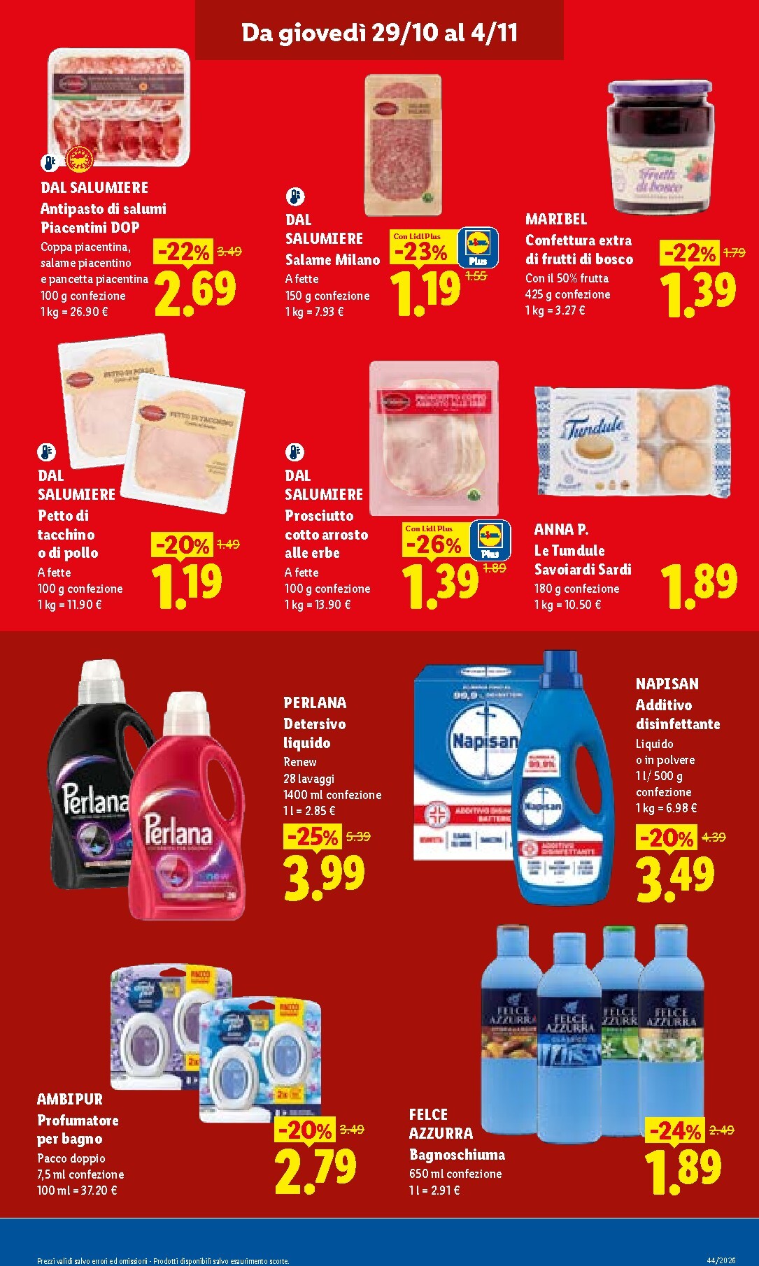 lidl - Volantino Lidl per la prossima settimana dal giovedì 29/10/2026 al mercoledì 04/11/2026 - page: 11